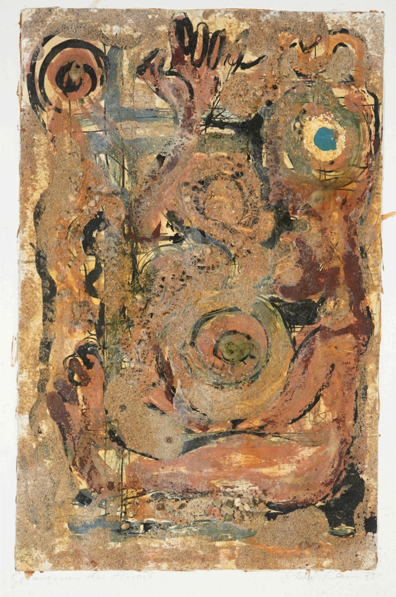 Otto LAIS (1897-1988) Prisoner of Fear 1973, (1 of 4)