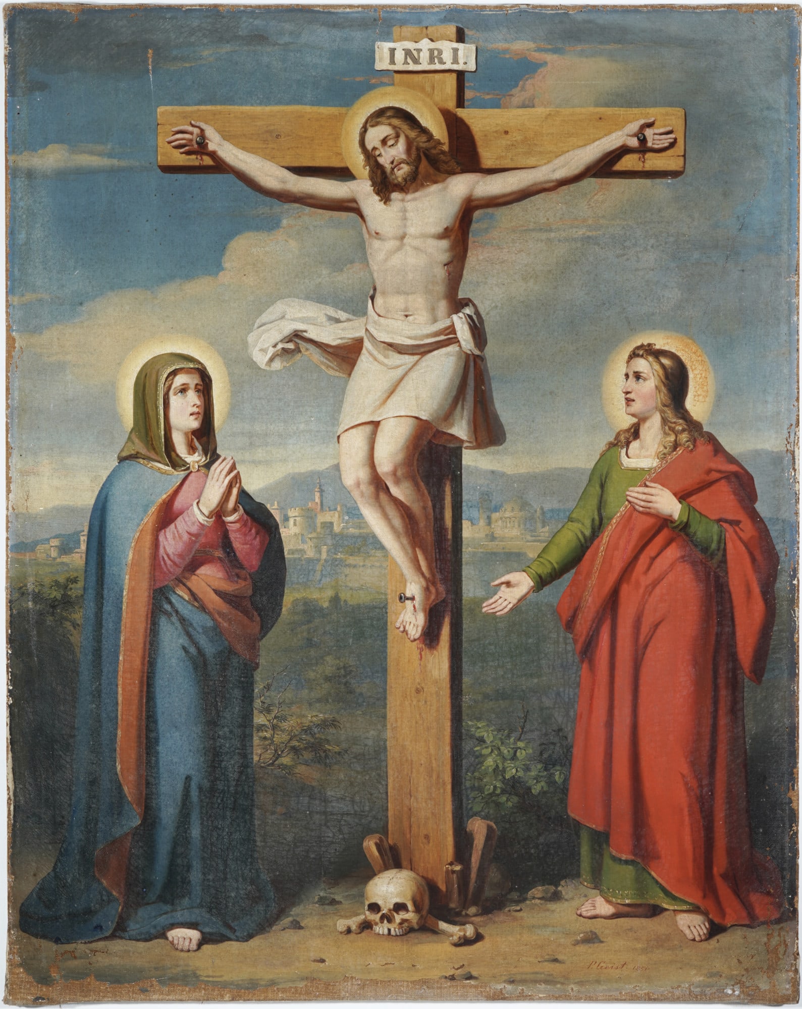Peter Geist (1816-1867) Crucifixion 1851, (1 of 9)