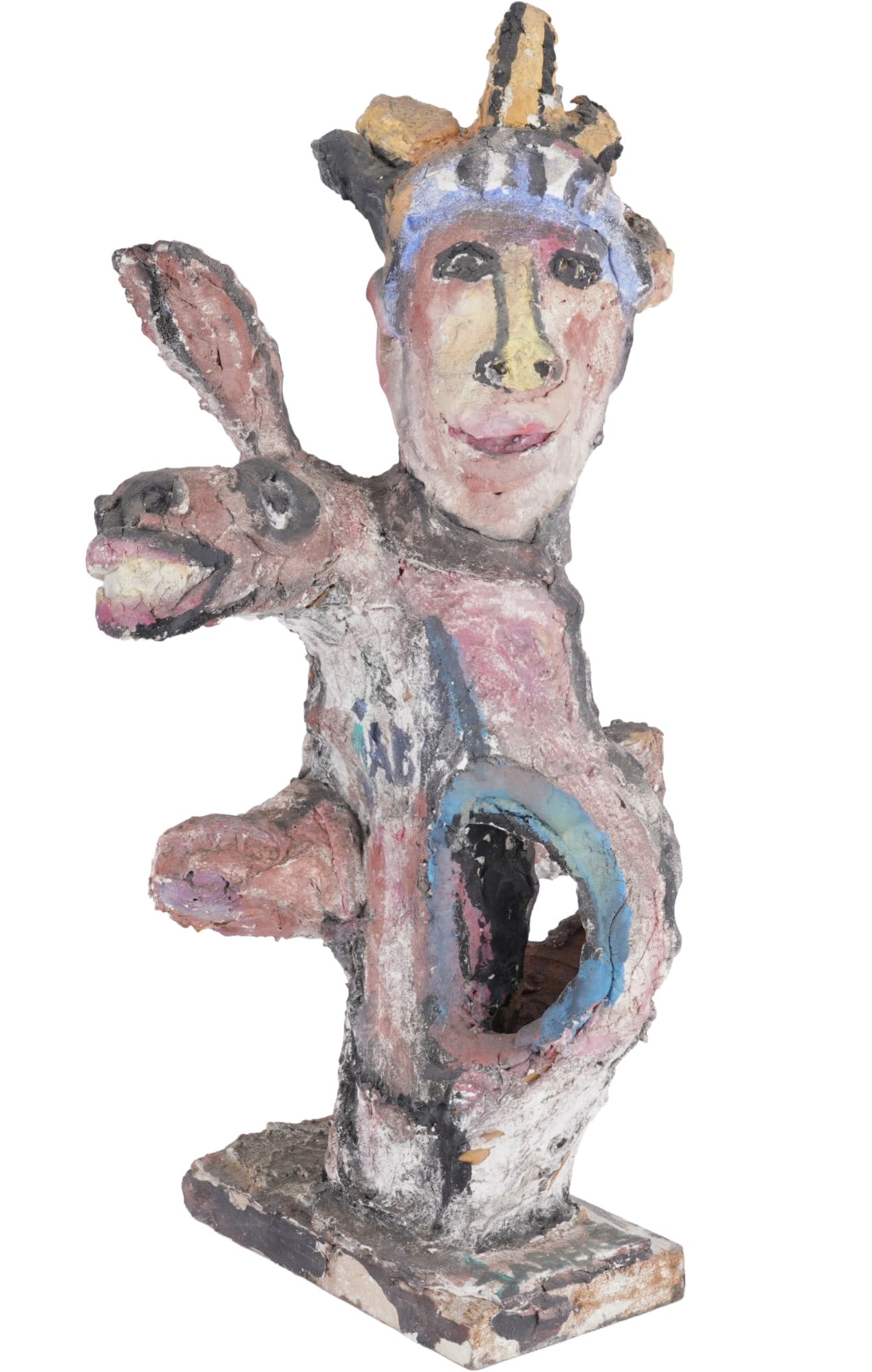 Jaber AL MAAJOUB (1938-2021) abstract sculpture from 1982, (1 of 8)