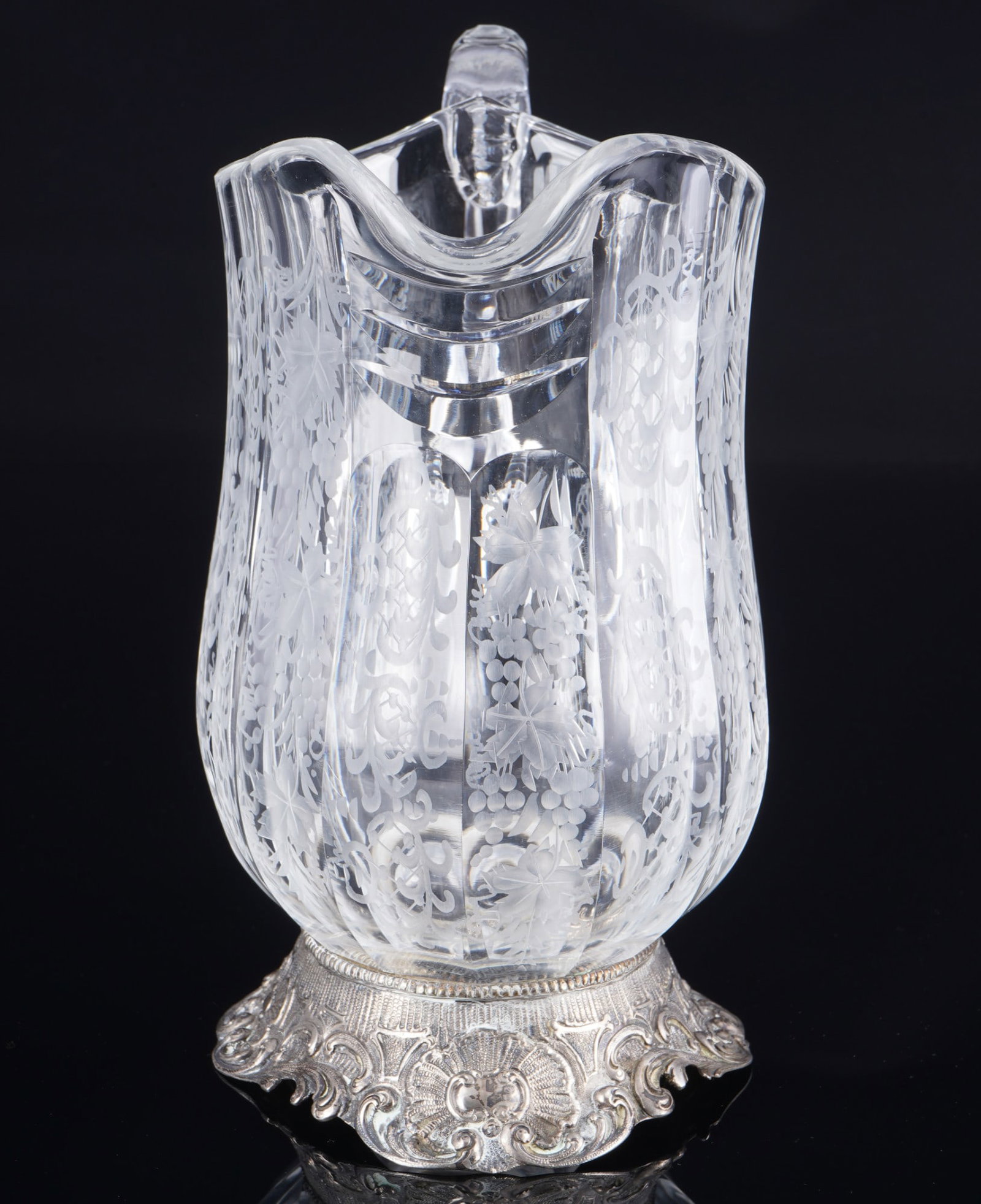 800 silver jug/pitcher, probably Hanau, J. D. Schleissner & Sons, - 2