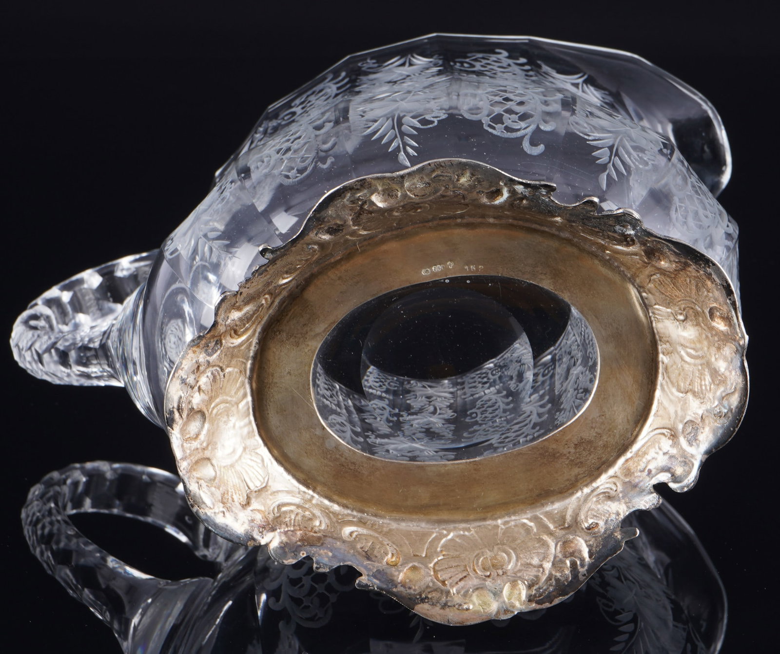 800 silver jug/pitcher, probably Hanau, J. D. Schleissner & Sons, - 5