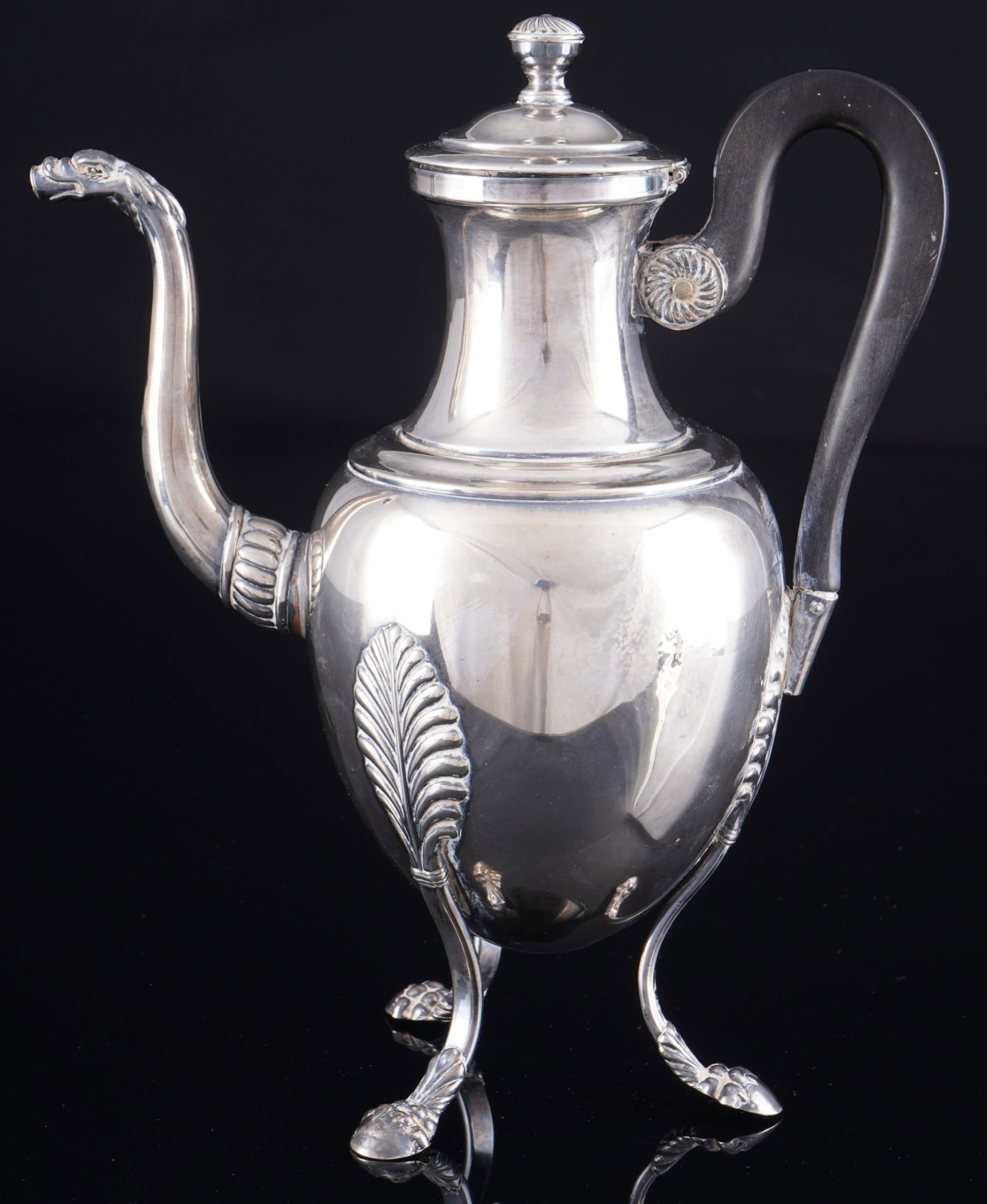 Empire silver jug, France, 19th century (1 of 6)
