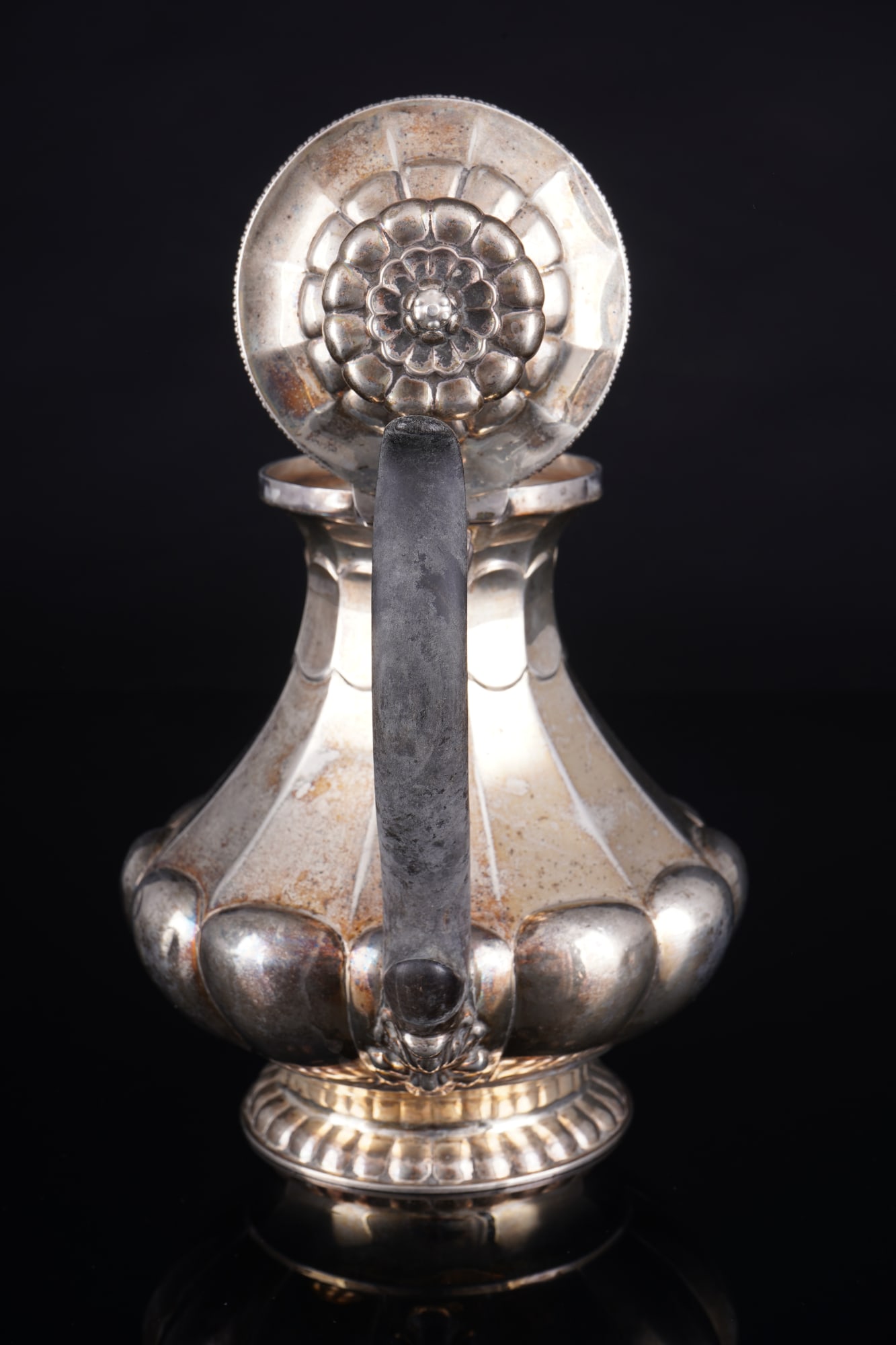800 silver coffee pot, 19th century - 5