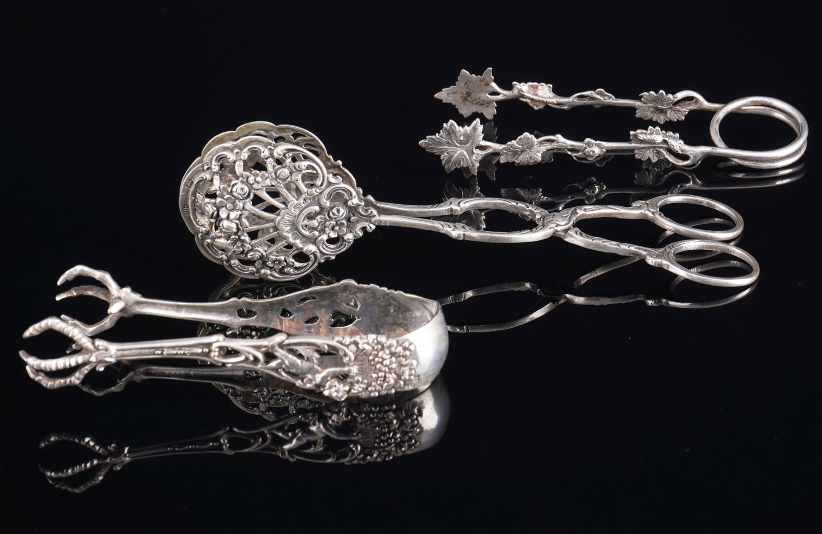 800-833 silver, 8-piece cutlery set - including pieces by J.M. van Kempen & Zoon, Adam Manns & Sohn, - 2