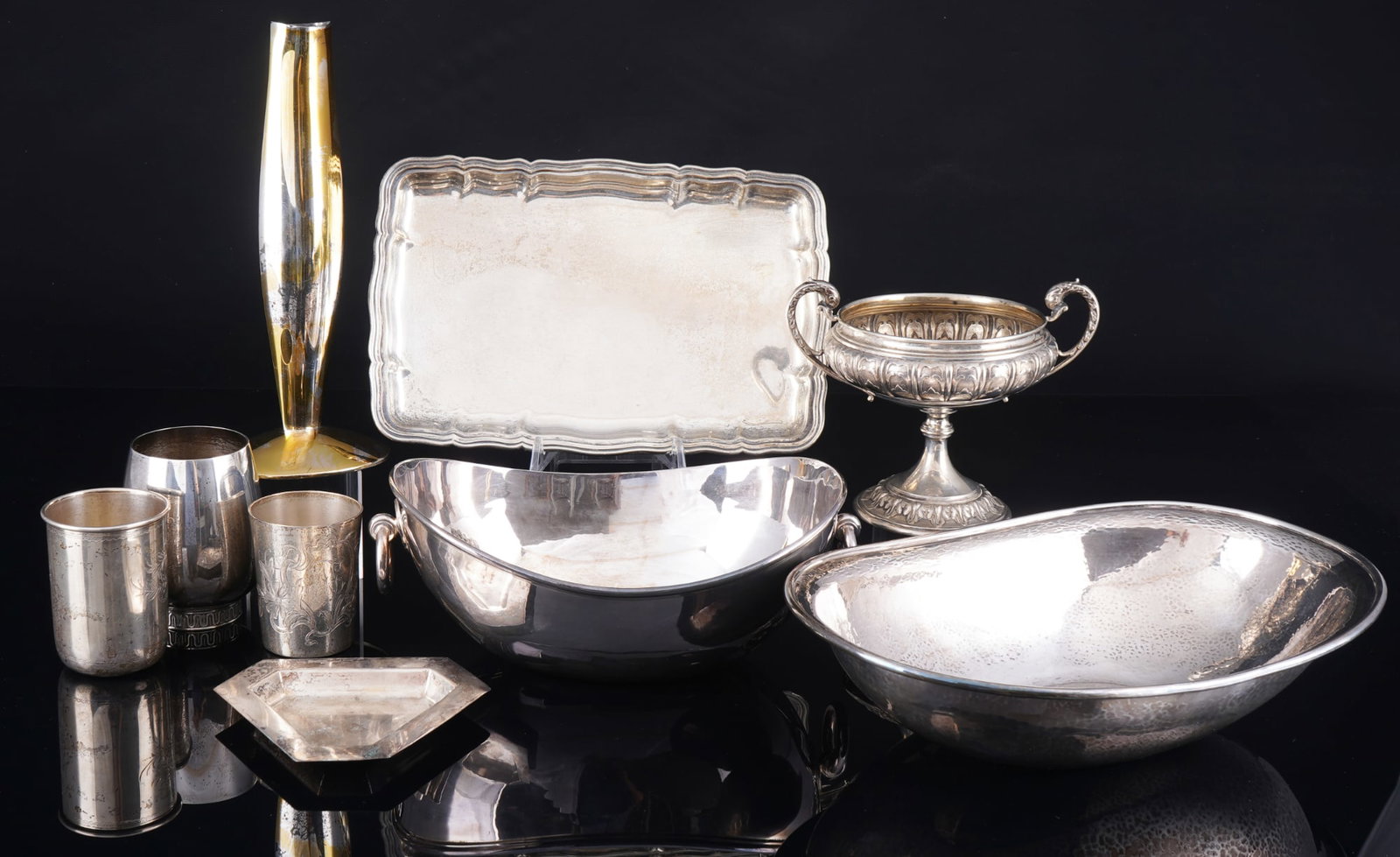 800-835 silver lot, 1903 grams, (1 of 6)
