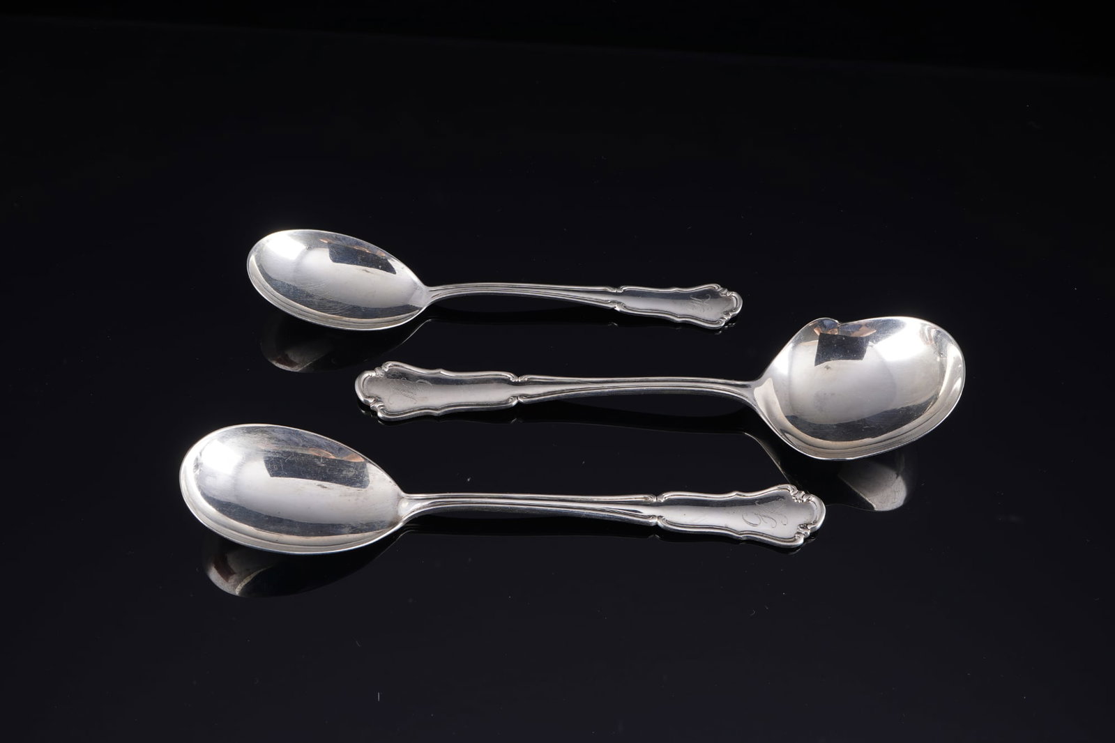 Wilkens Dresden Baroque 800 silver cutlery for 6 persons - 68-piece set, - 4
