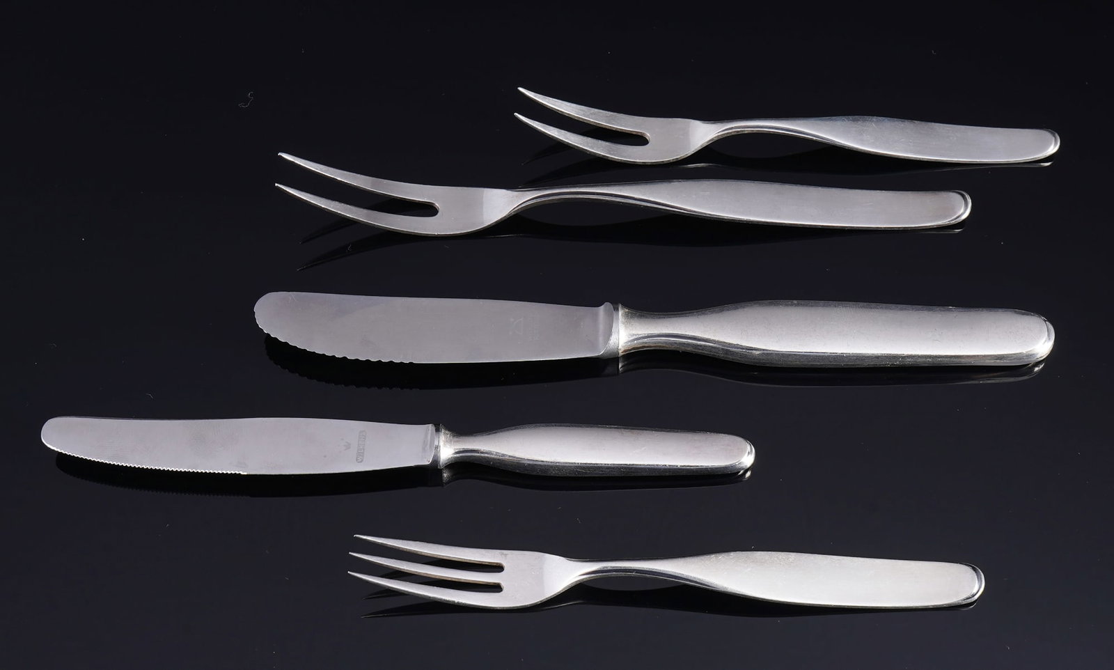 WILKENS Constanze 800 silver cutlery set, 76 pieces - 3