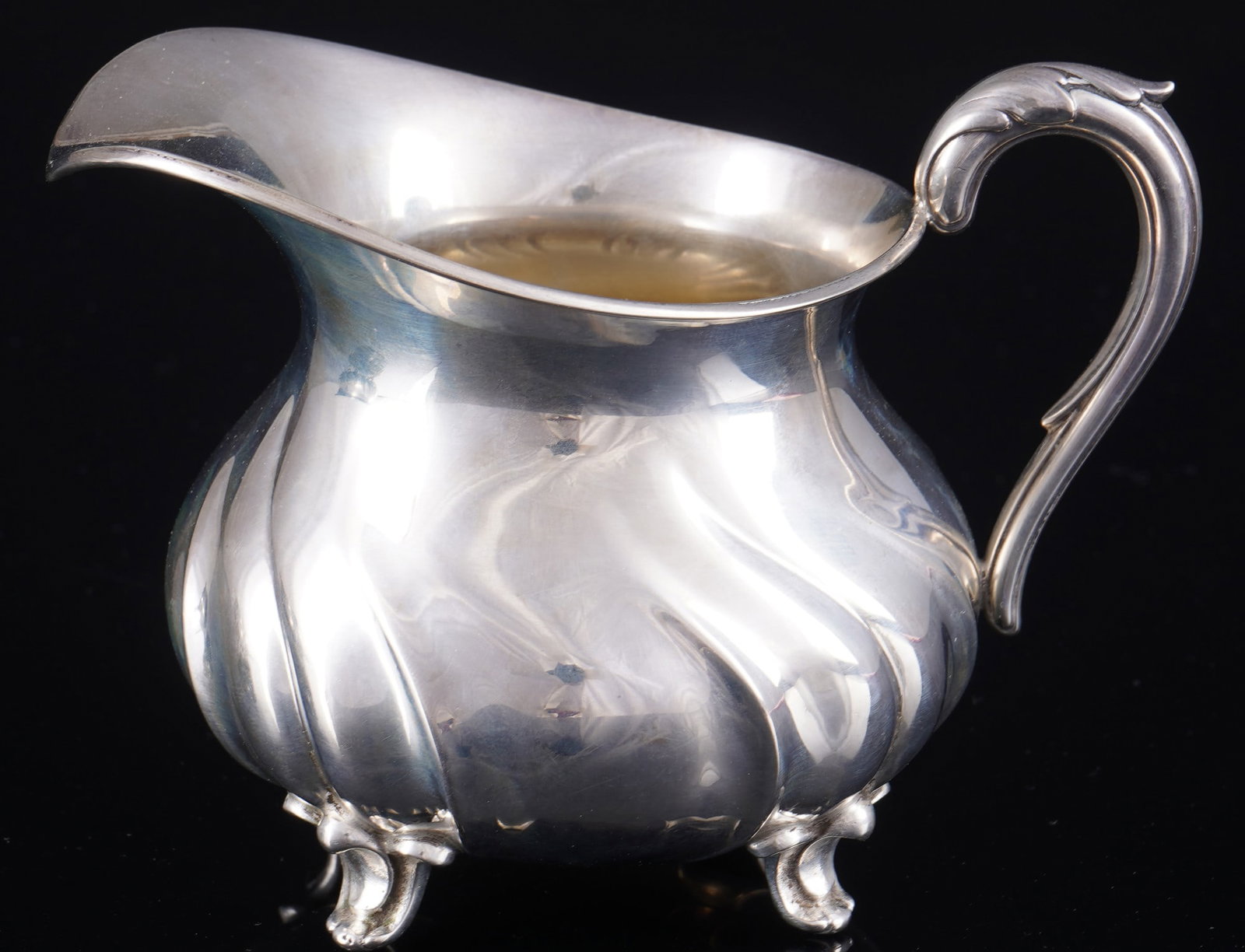 Wilkens 830 milk & sugar set baroque style, - 4
