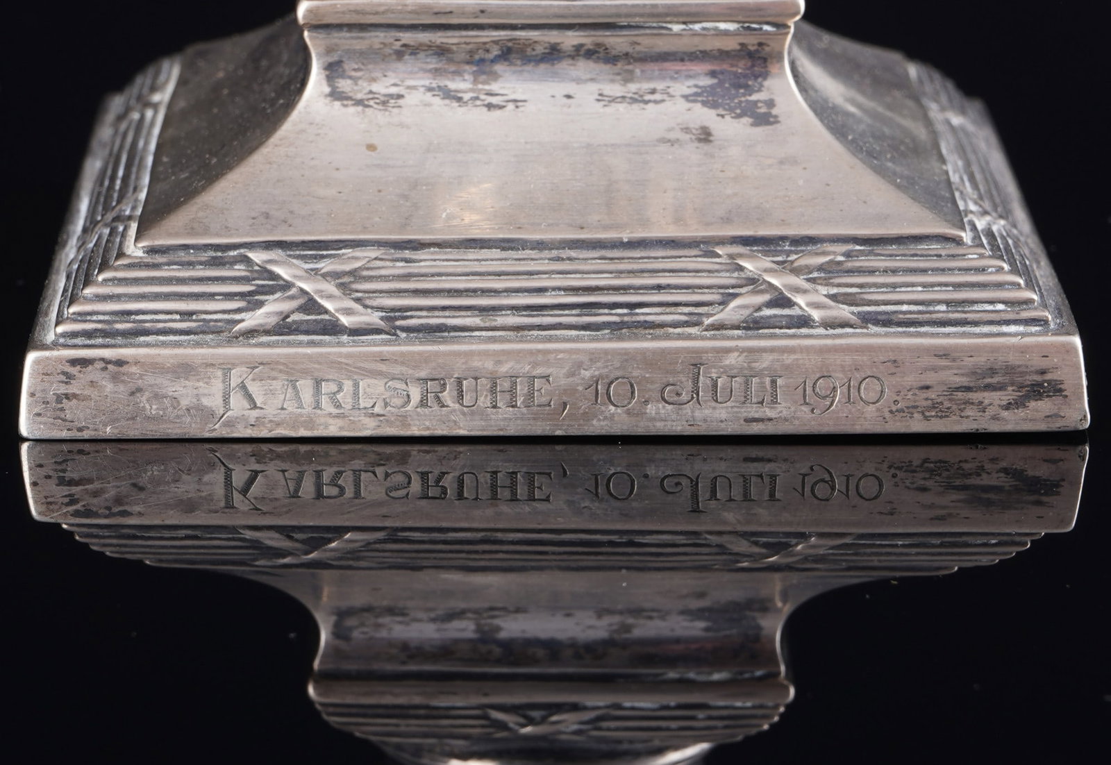 800 silver candlesticks as a corinthian column, - 6
