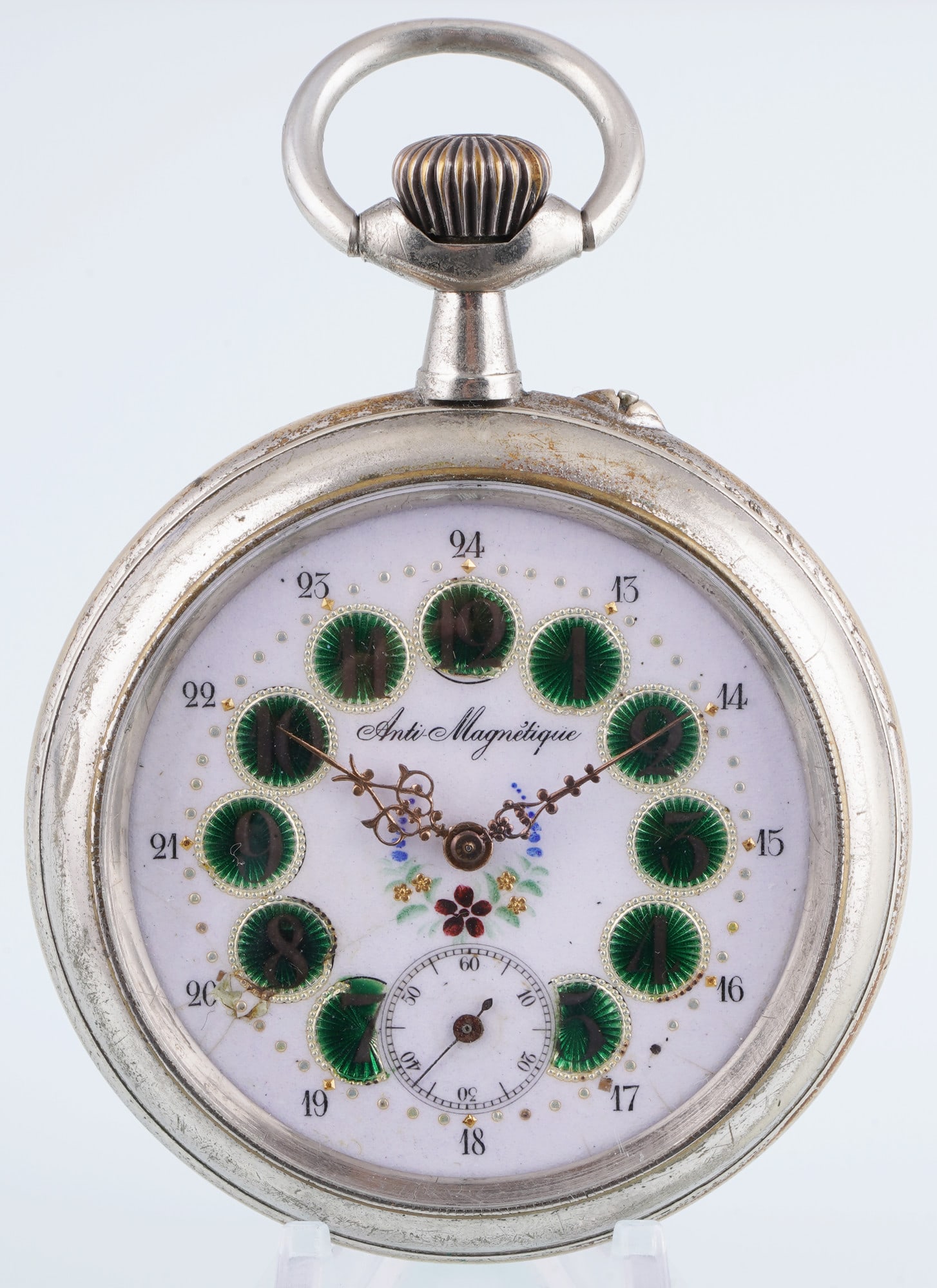 Large railway men's pocket watch (1 of 6)