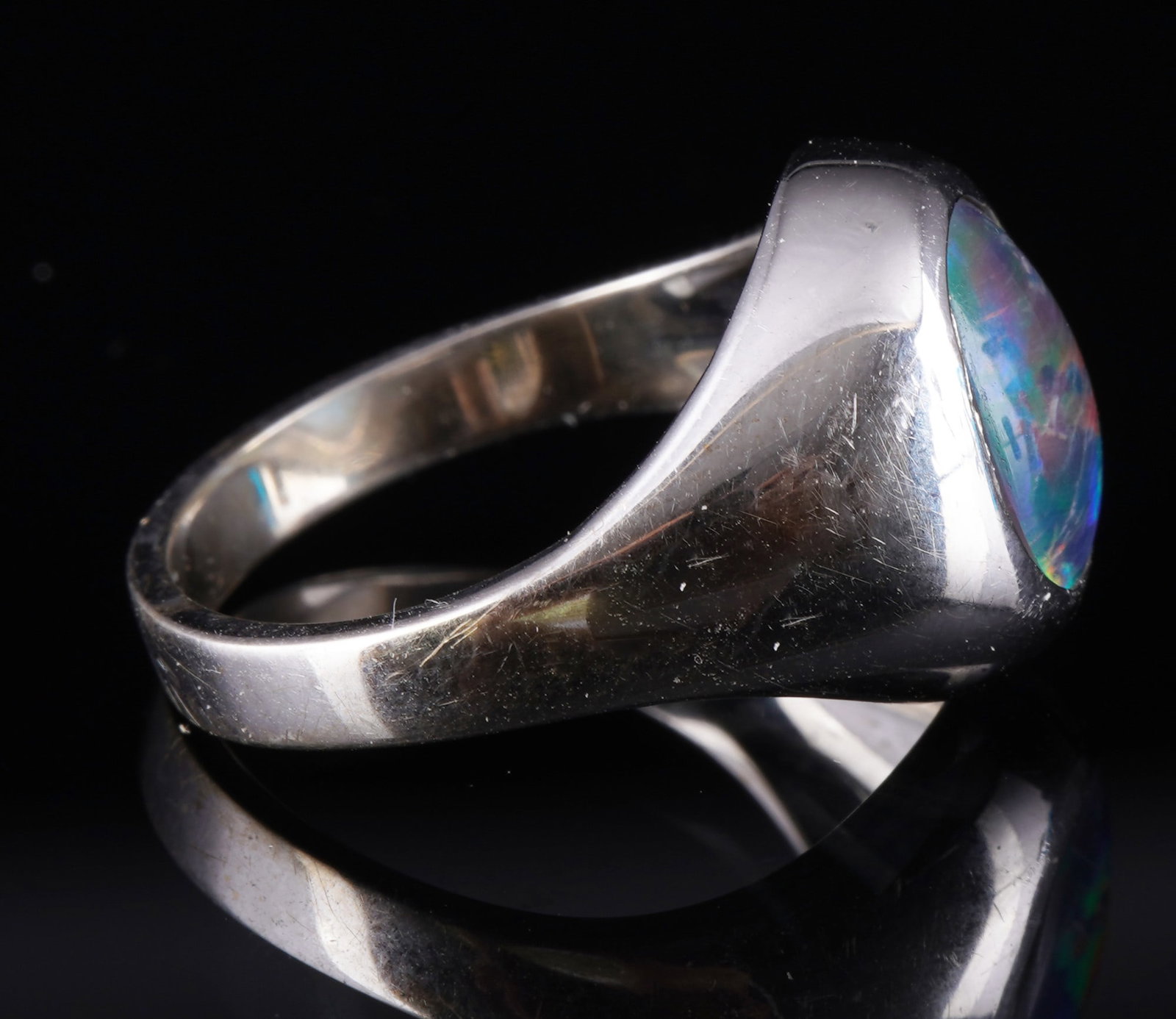 585 Gold Ring mit Opal, - 5