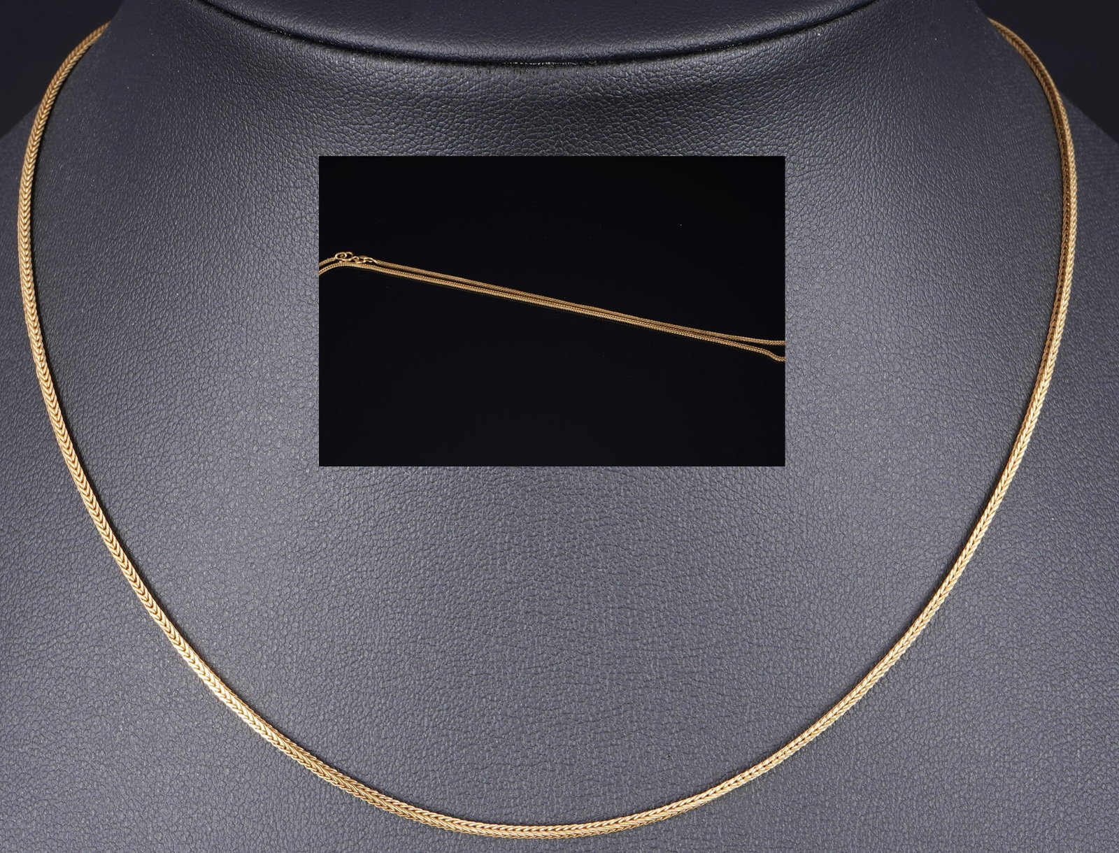 750 gold king's chain,: 750 yellow gold, stamped 750 171 AR, king's chain in 750 yellow gold, L 41 cm, weight approx. 4.2 grams
