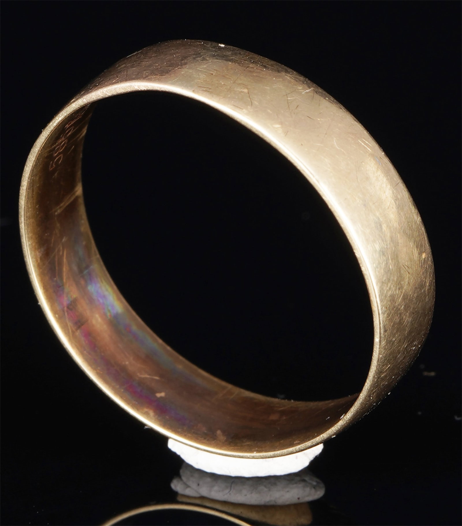 585 Gold Ring Bandring, (1 of 4)