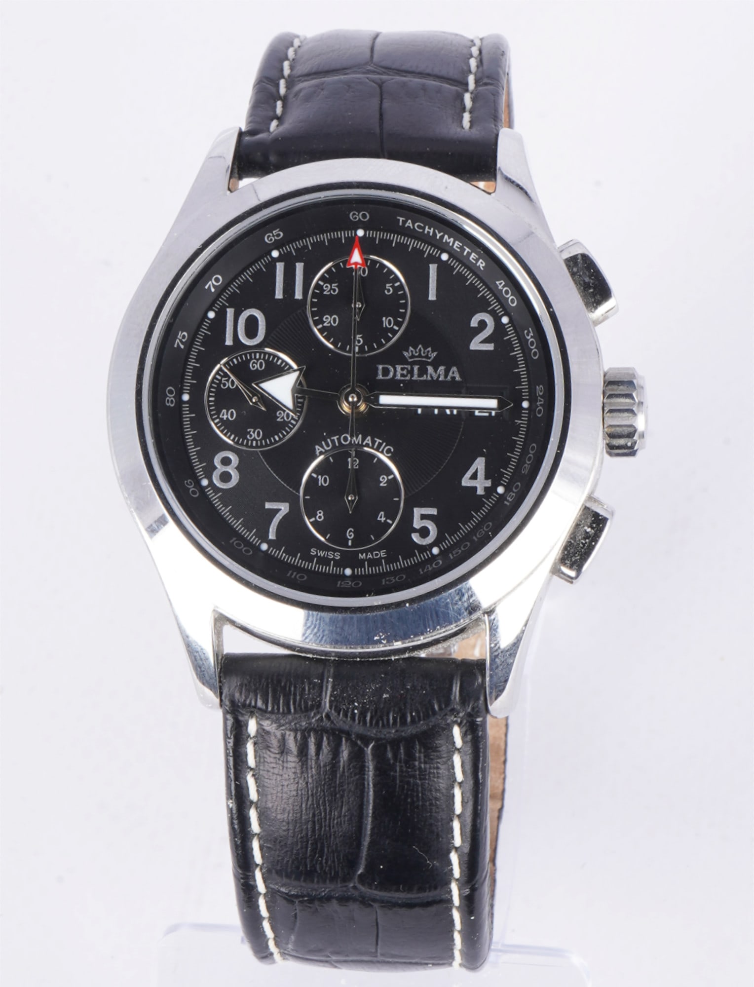 Delma Klondike Chronograph Automatic Men's Wristwatch (1 of 6)
