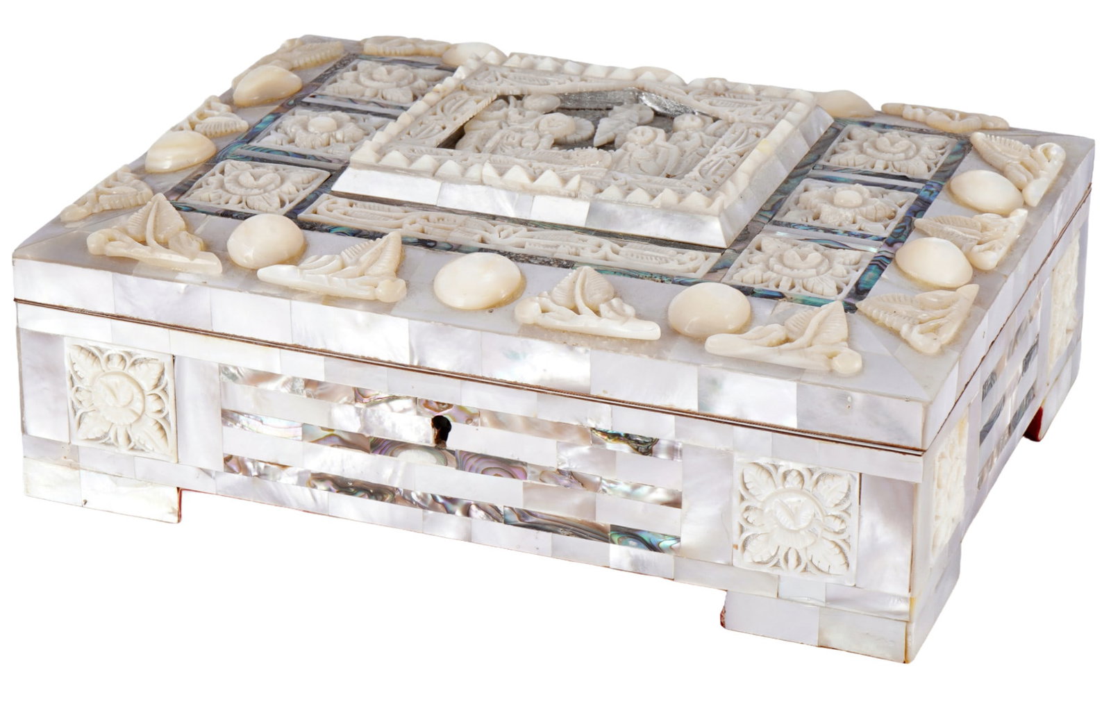 Mother of Pearl - King James Bible in cassette, (1 of 12)