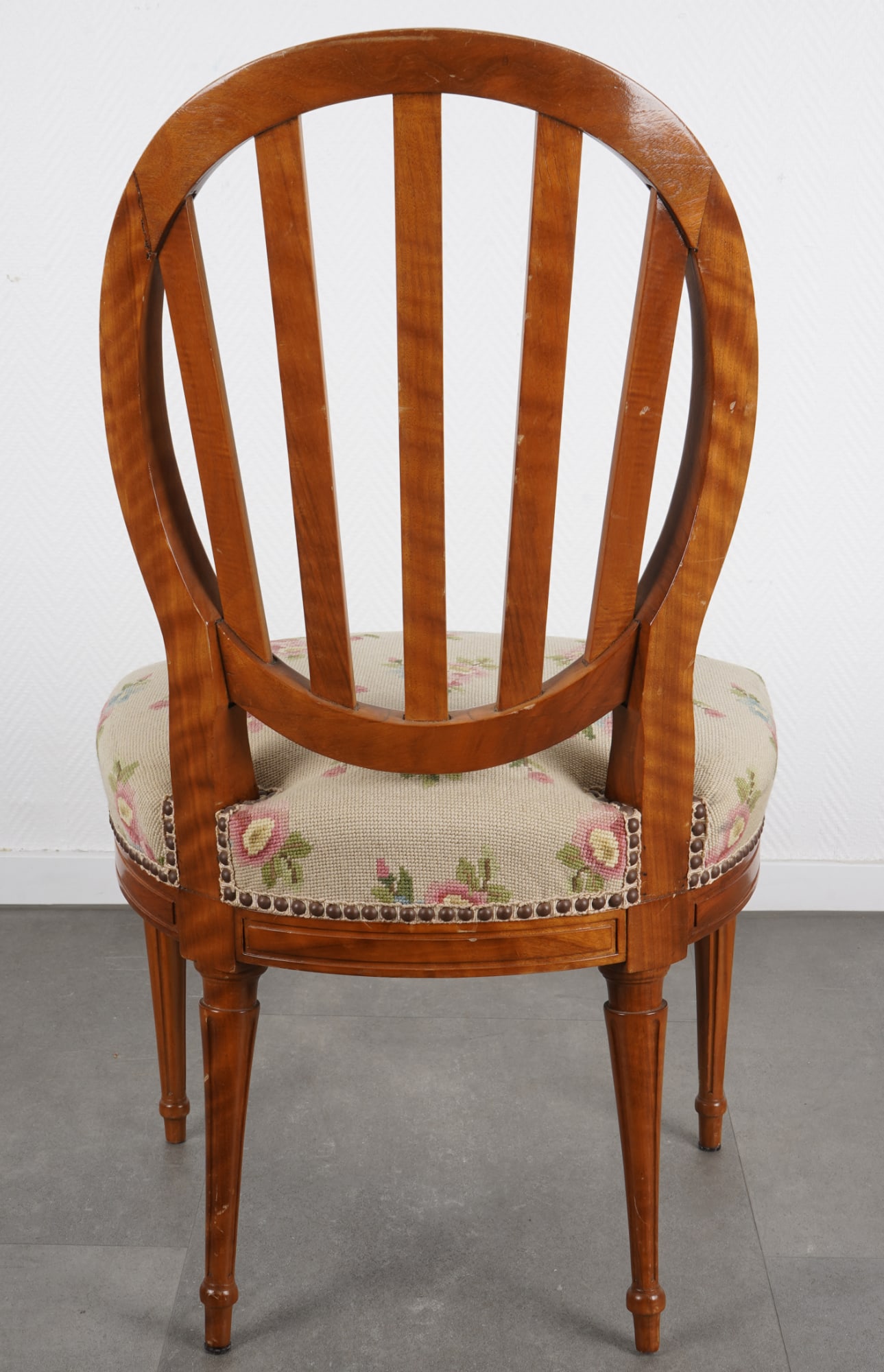 Set of four Biedermeier chairs, - 4
