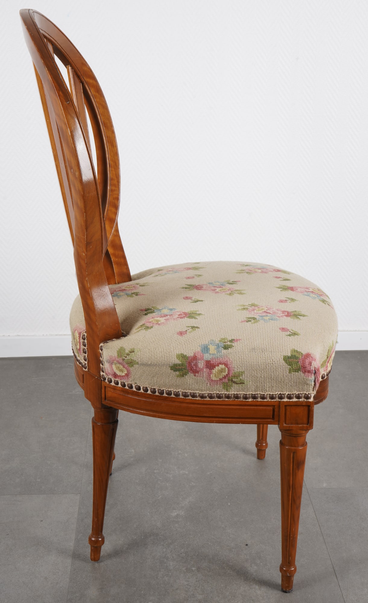 Set of four Biedermeier chairs, - 5