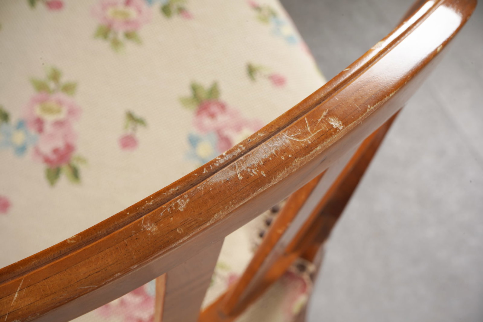 Set of four Biedermeier chairs, - 8