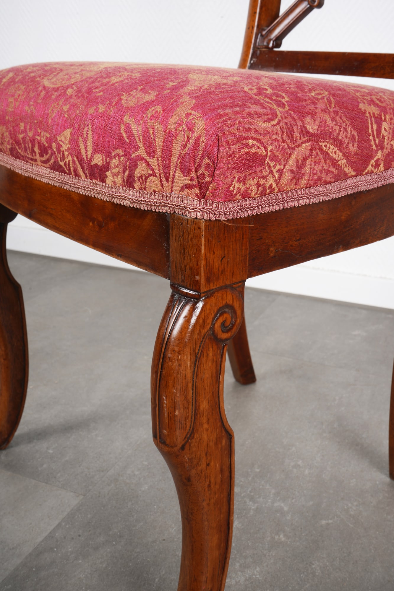 Set of four Biedermeier chairs, - 9