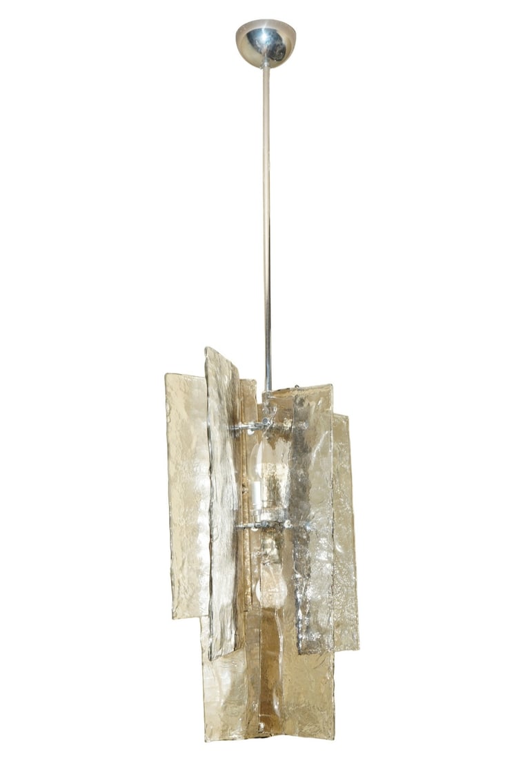 Nason (*1935 Murano) large pendant lamp Murano, (1 of 6)