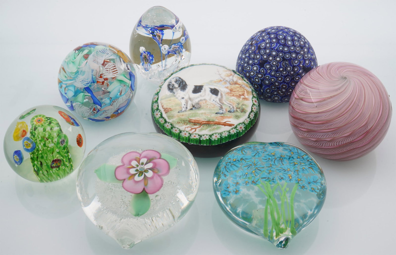 Murano Collection - 8 Paperweights - 2