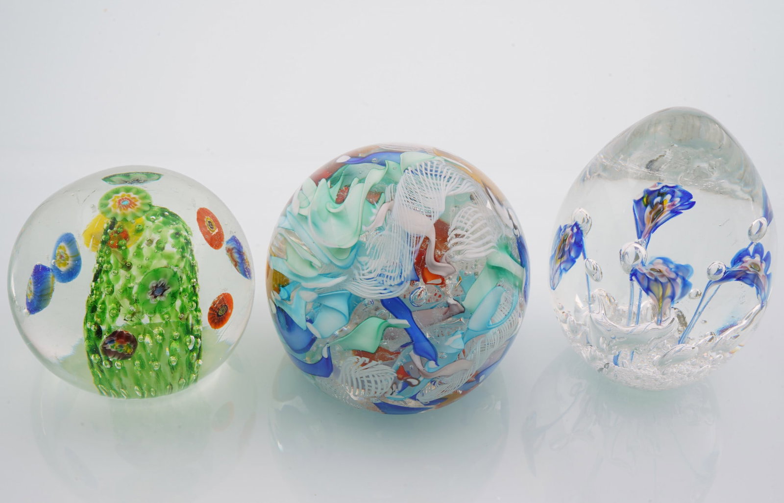 Murano Collection - 8 Paperweights - 4