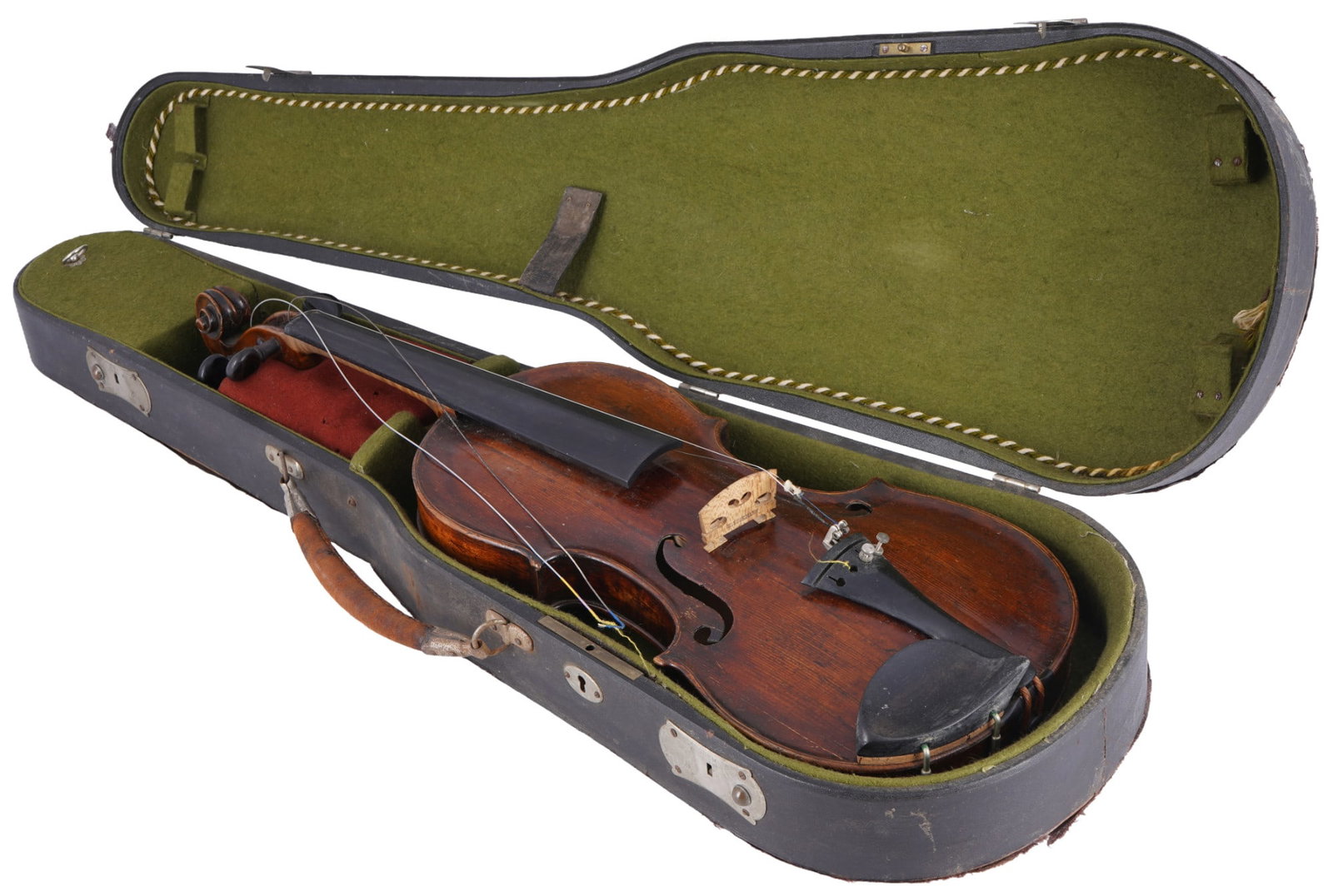 Violin 4/4 with case - early 20th century, (1 of 13)