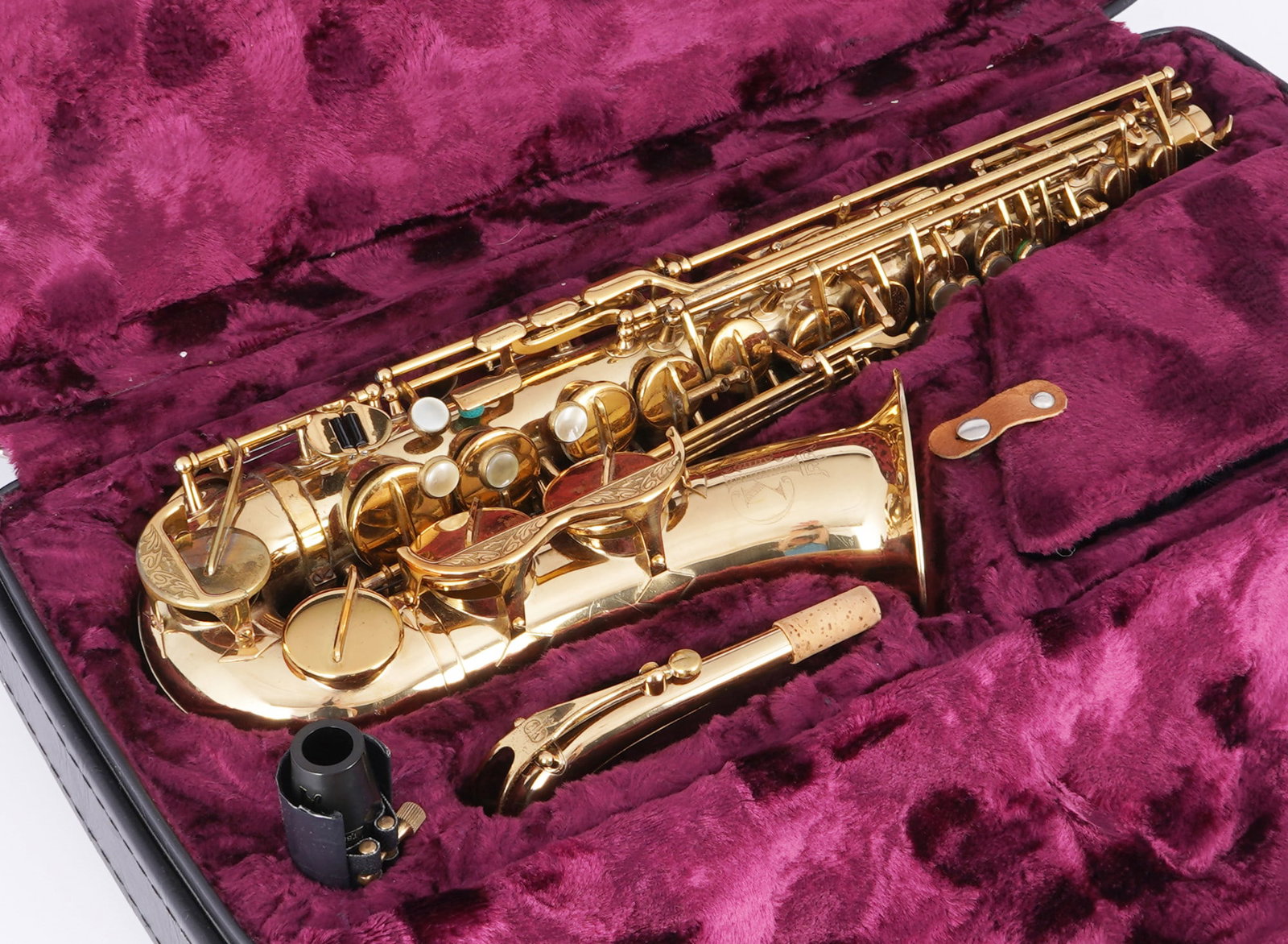 Amati saxophone in transport case (1 of 12)