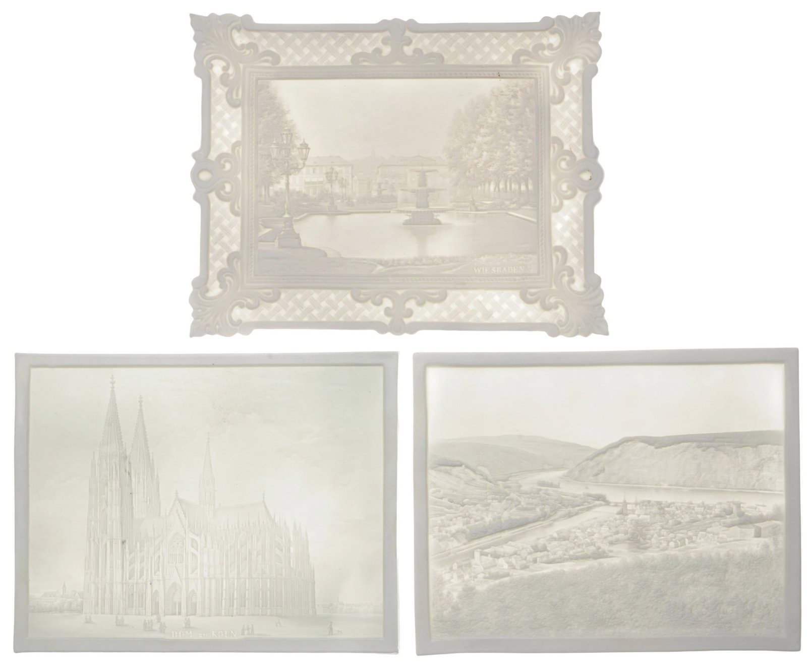 Schierholz Plaue City and landscape views including Wiesbaden and Cologne, (1 of 9)