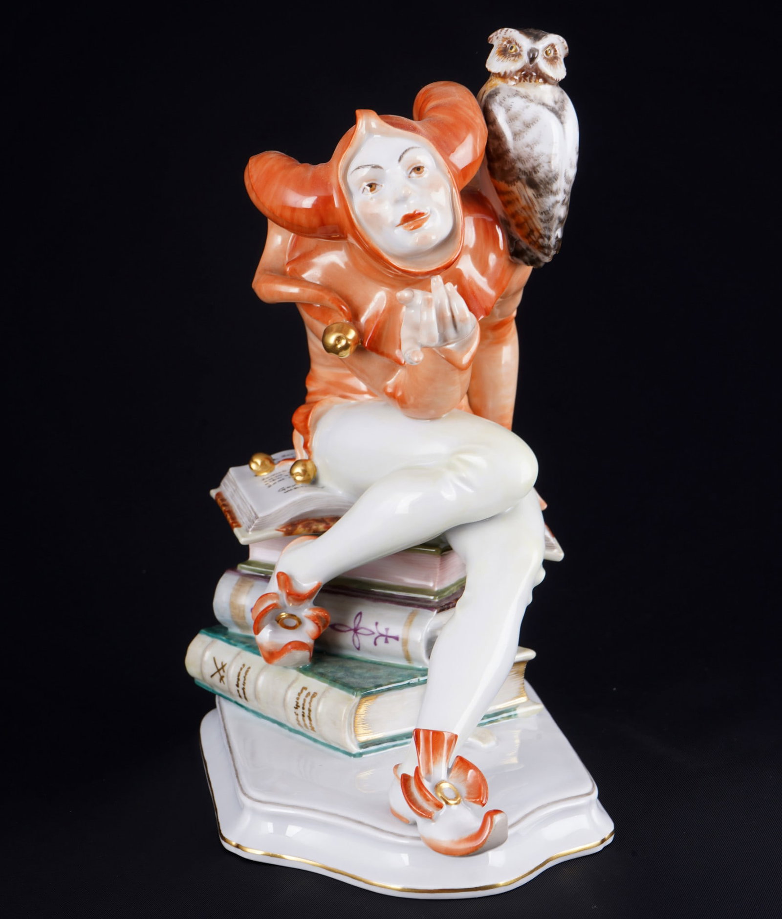 Meissen Till Eulenspiegel 1st choice - Alexander STRUCK,: porcelain, blue sword mark 1st choice, design by Alexander STRUCK (1902-1990) around 1941, German sculptor, studied at the Dresden Art Academy and worked for the manufactory as a permanent employee an