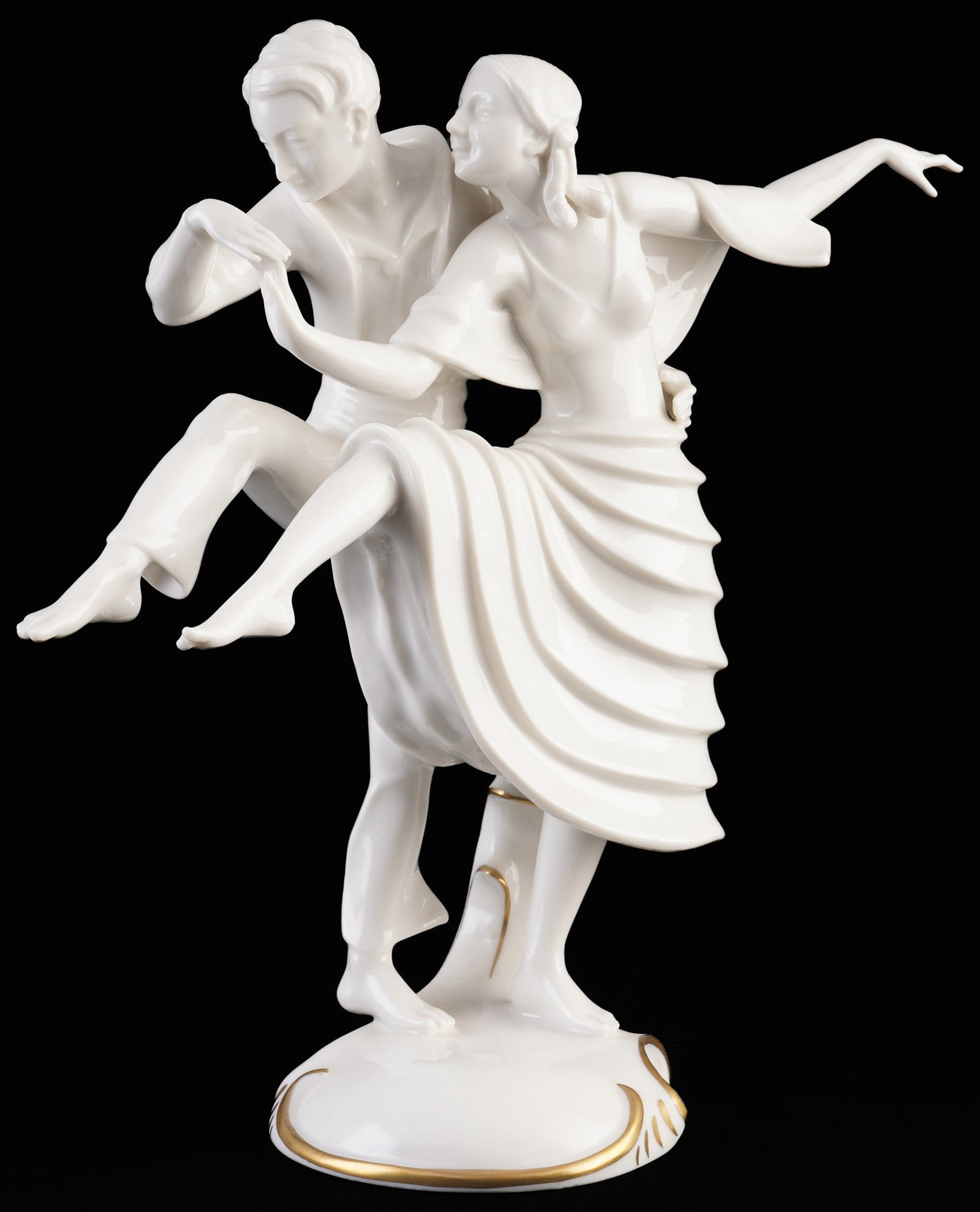 Hutschenreuther dancing couple - Carl WERNER, (1 of 6)