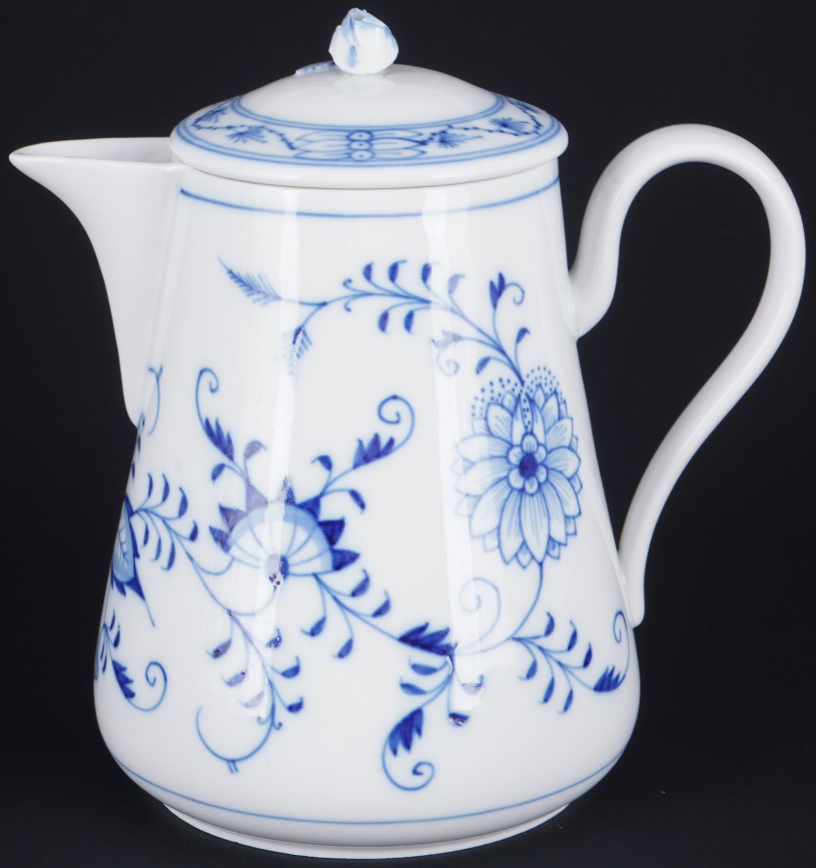 Meissen Blue Onion coffee pot 1st choice, (1 of 5)