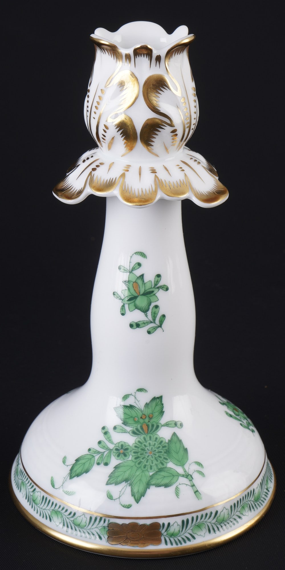 Herend Apponyi Vert 5 candlesticks, - 3