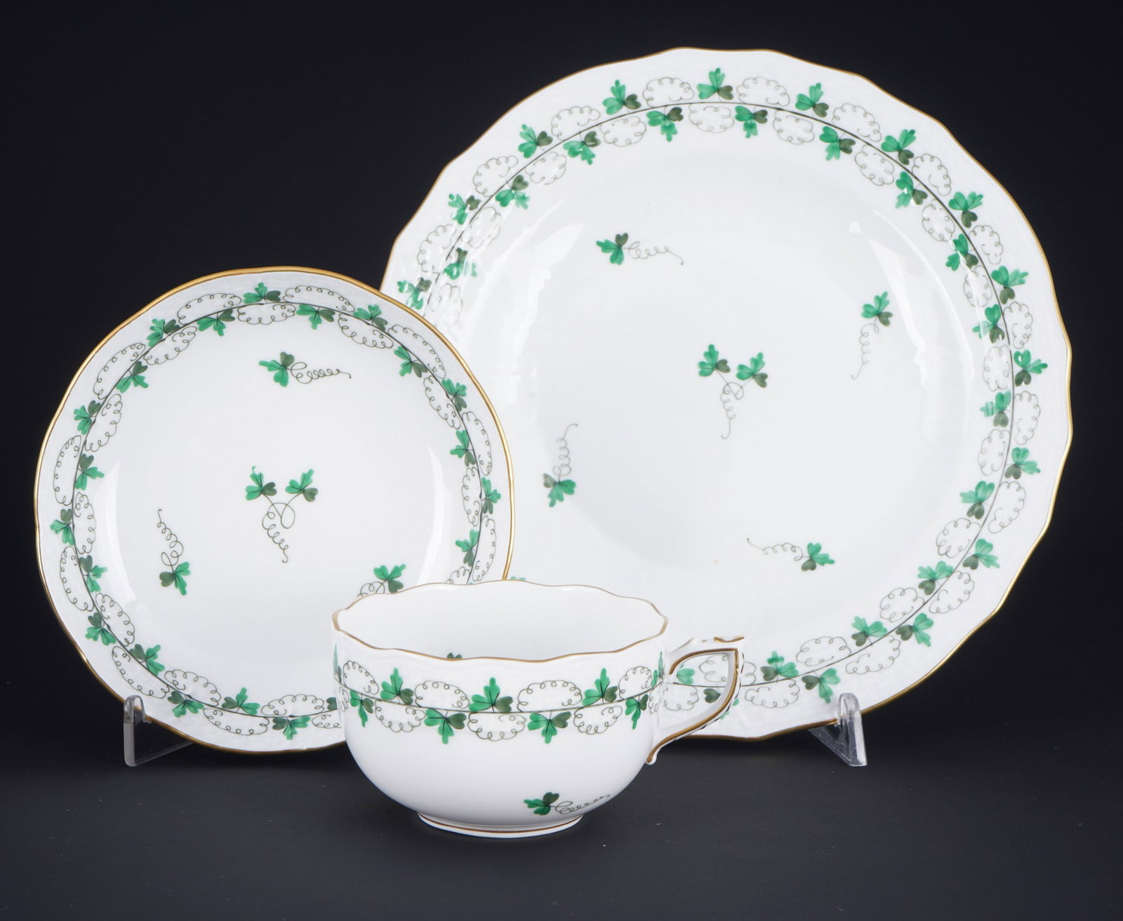 Herend Parsley 5 tea sets, - 2