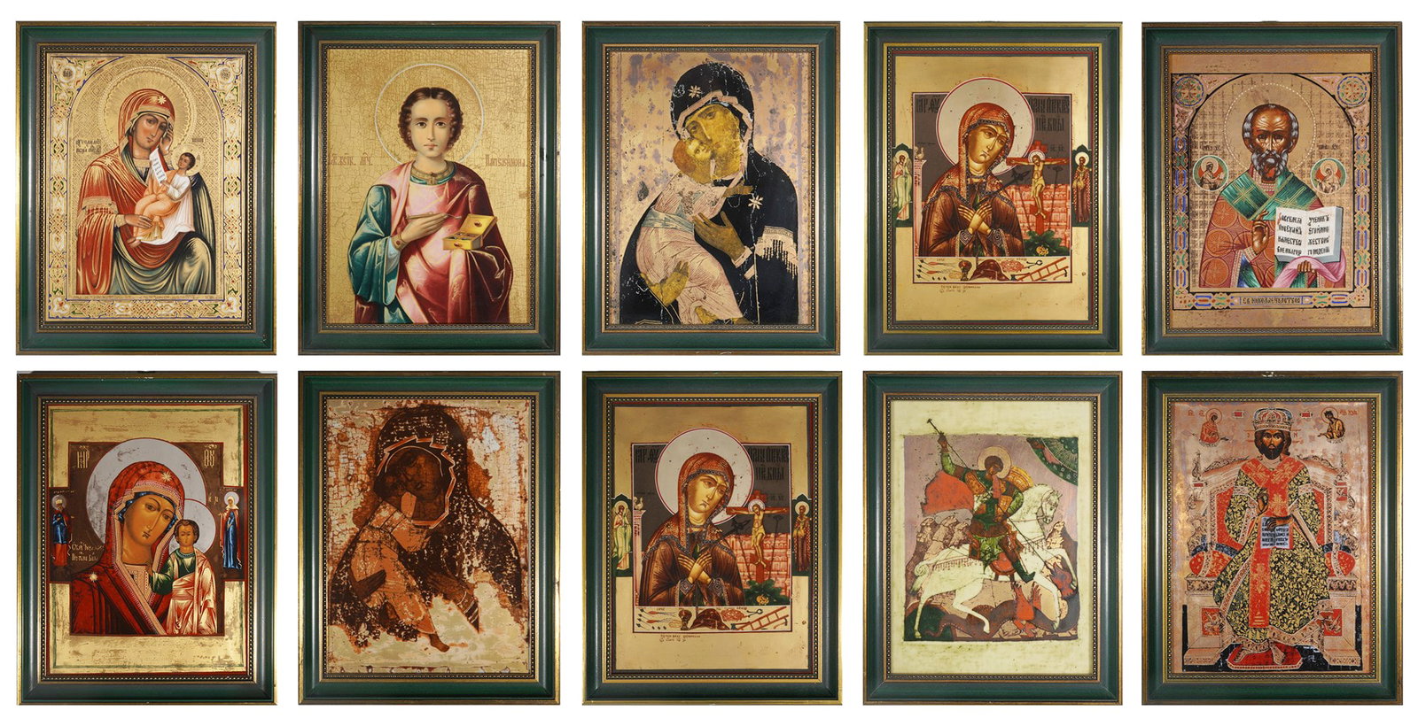 Heinrich / Villeroy & Boch - 10 porcelain icons, (1 of 20)