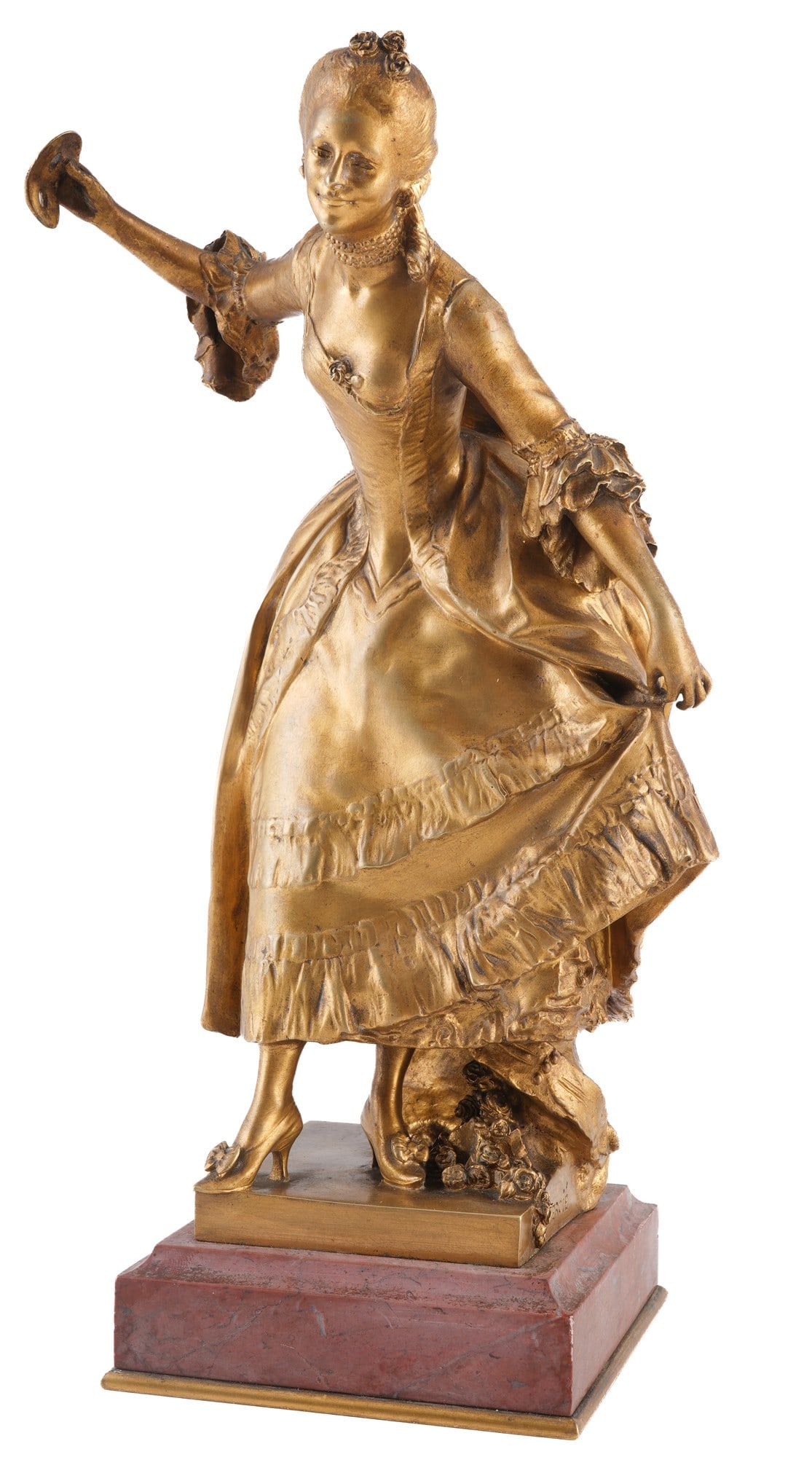 Antonin MERCIE (1845-1916) Bronze The Masked Ball / Der Maskenball, (1 of 7)