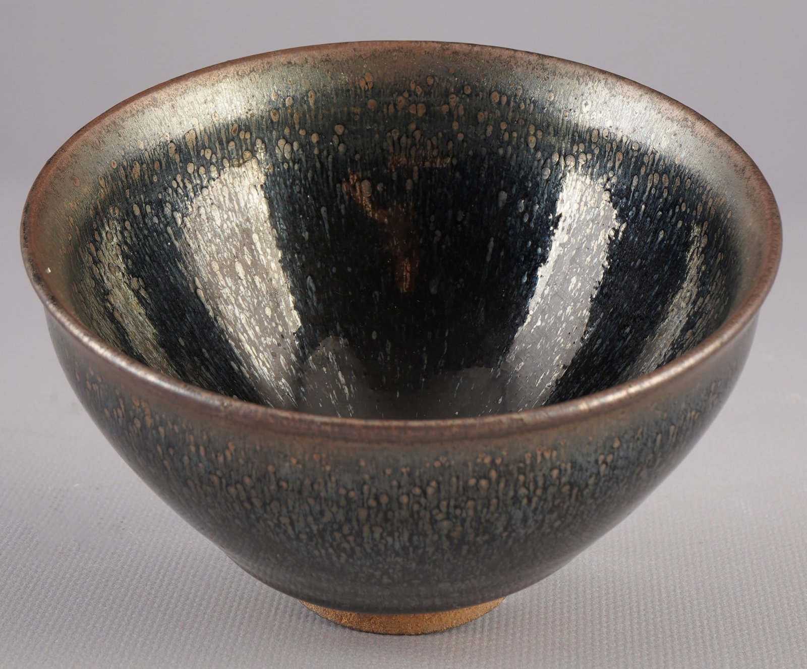 Jian bowl with rabbit fur glaze, China, in the Song style, (1 of 5)