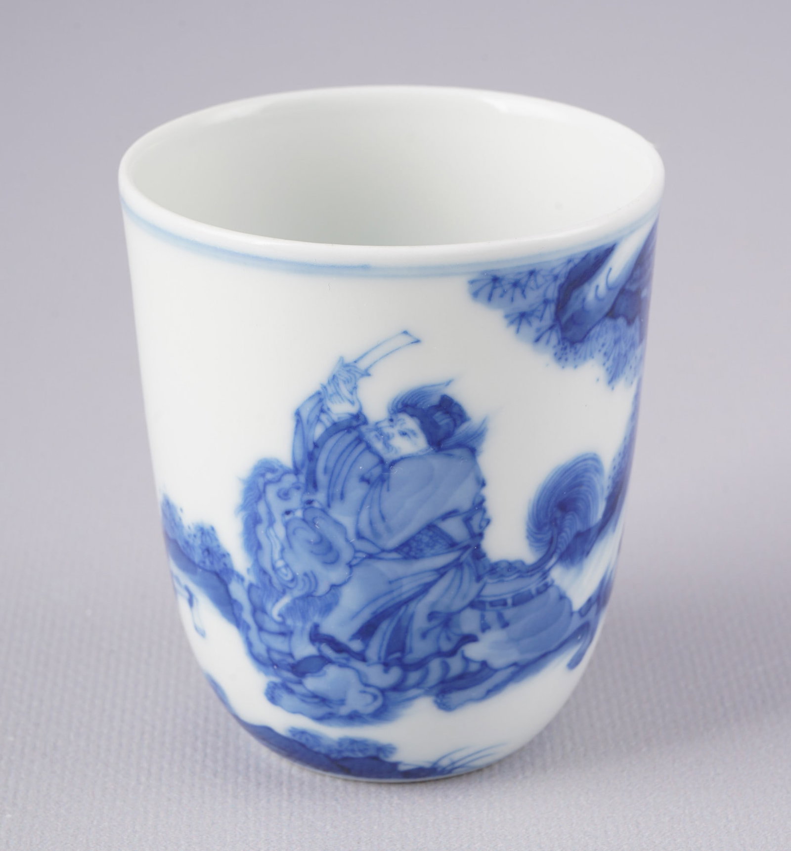 Blue and white cup, China (1 of 5)