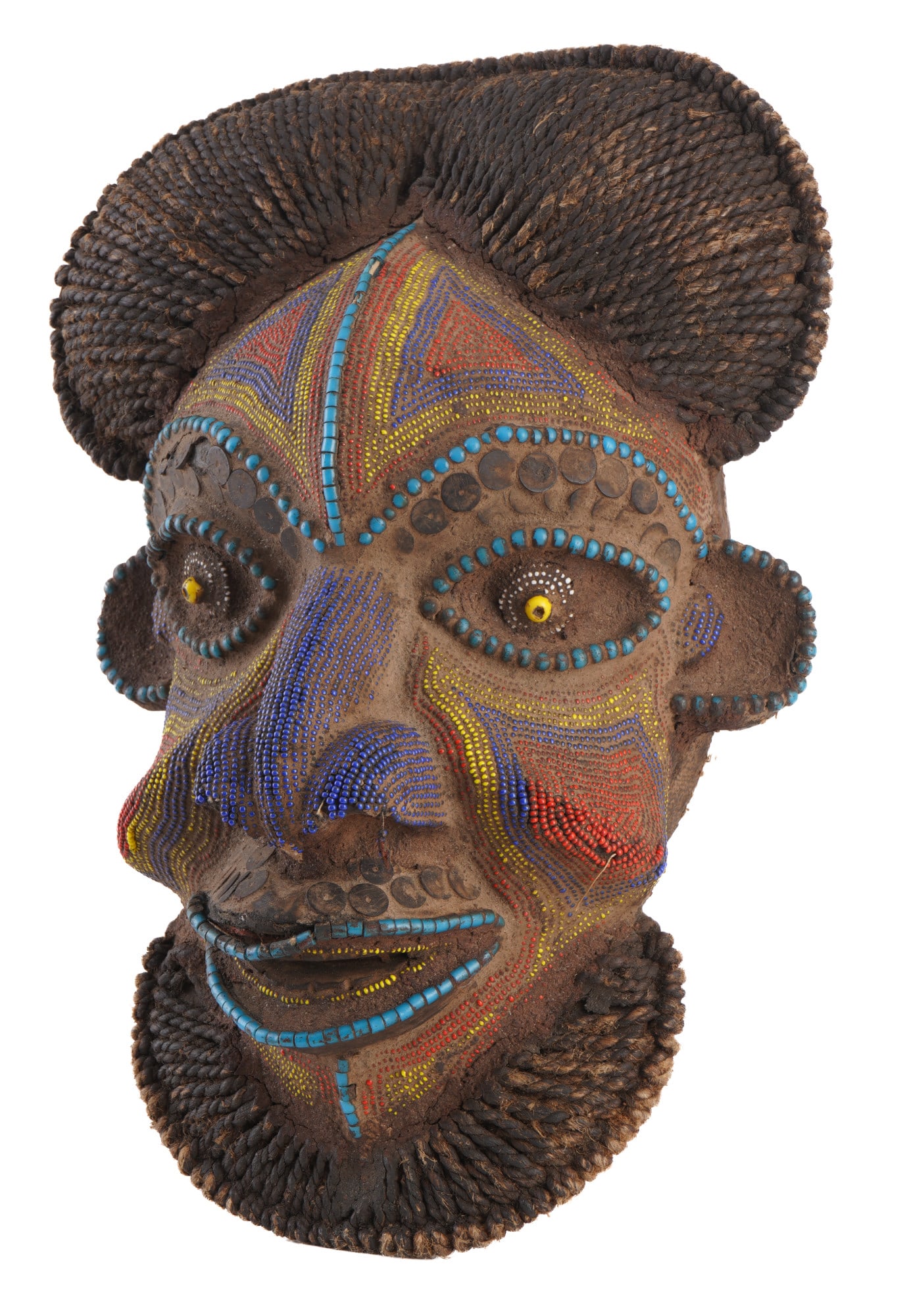 African mask of the Bamileke / Bamum - Cameroon, (1 of 6)