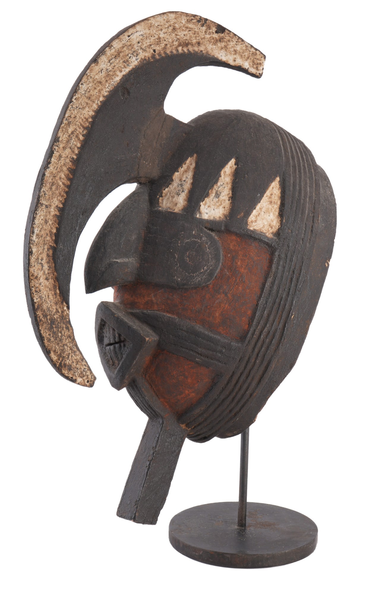 Carving mask of the Bwa / Gurunsi (Hommbo cult) - Burkina Faso / Ghana, (1 of 4)