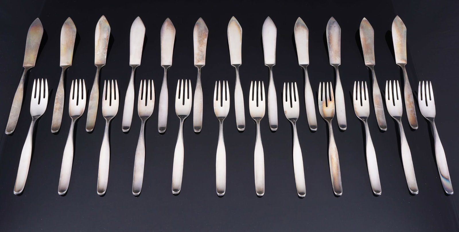 WILKENS Constanze fish cutlery set for 12 people, (1 of 4)