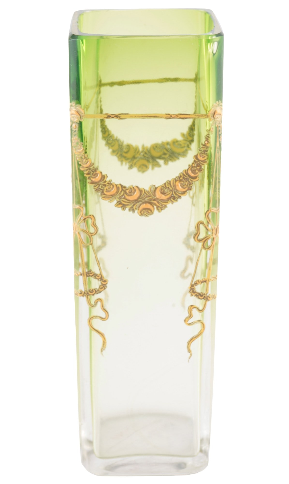 Moser Karlsbad Art Nouveau vase, (1 of 4)