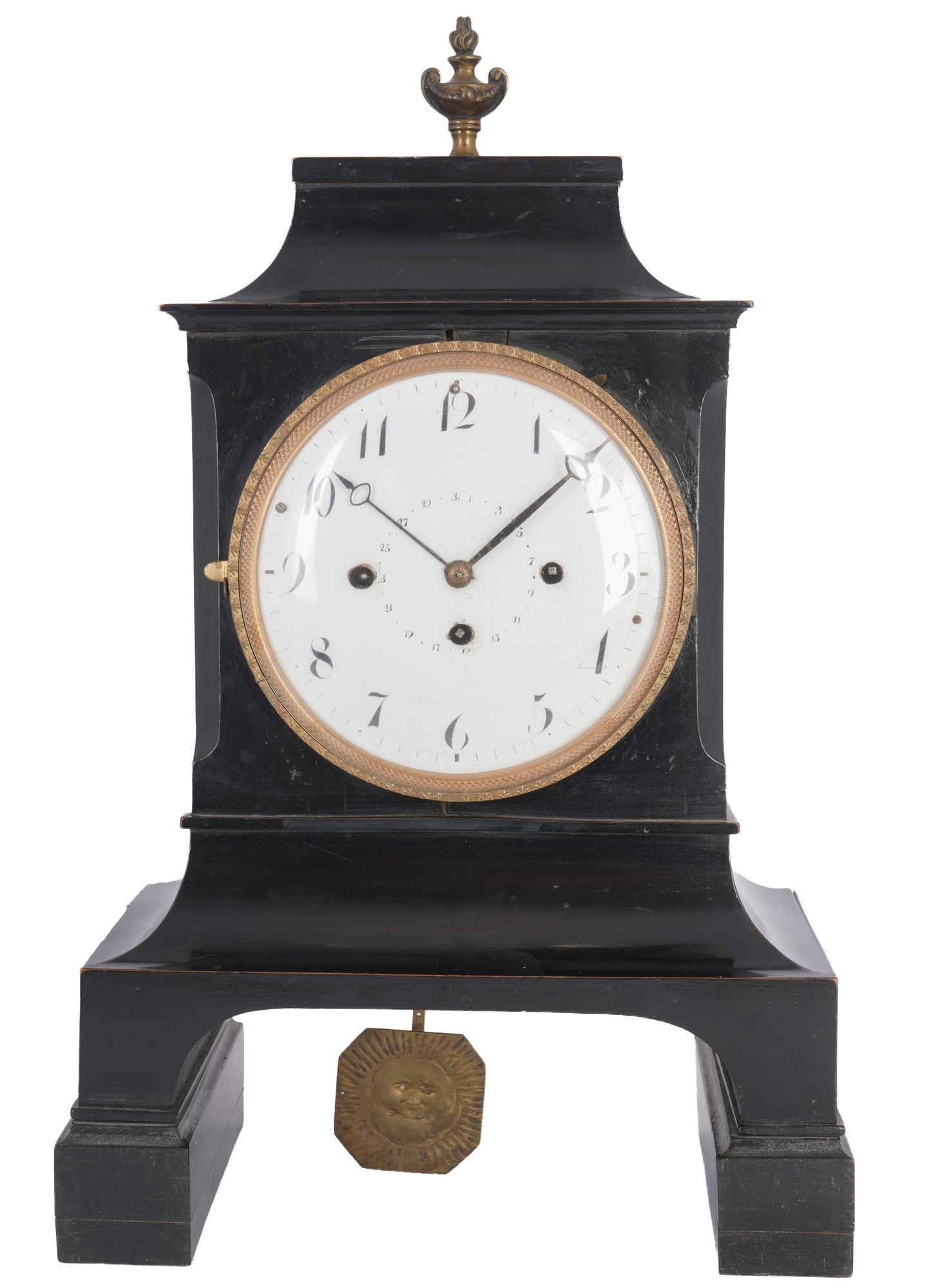 Viennese mantel clock / table clock, 19th century (1 of 7)