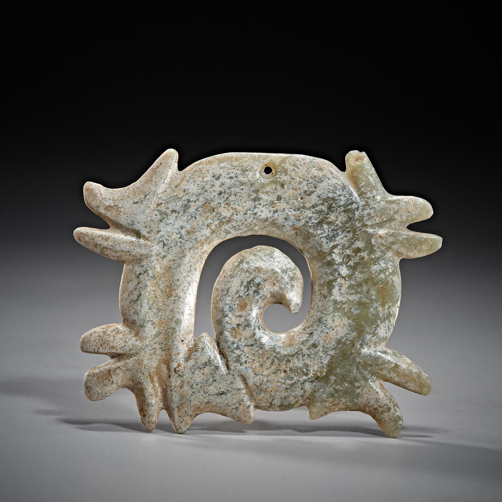 Jade pendants of Chinese Red Mountain culture (1 of 5)