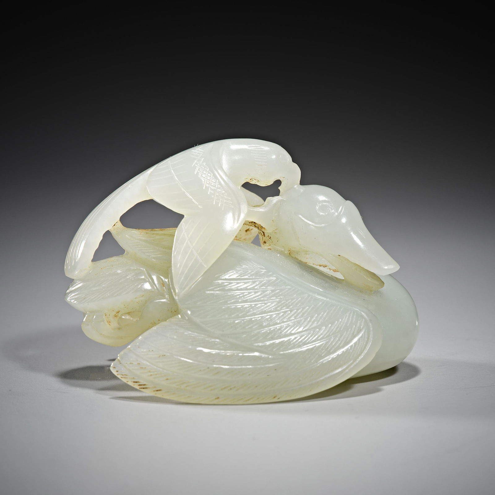 Hetian jade bird of Yuan Dynasty (1 of 6)
