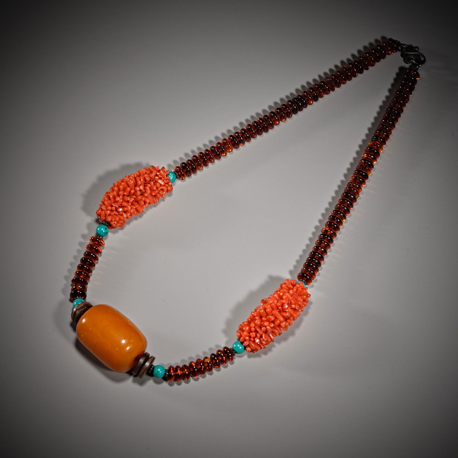 Chinese Qing Dynasty beeswax beads (1 of 4)