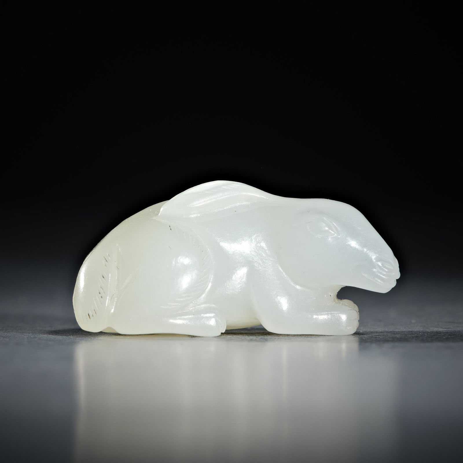 Hetian Jade Rabbit, Qing Dynasty, China (1 of 5)