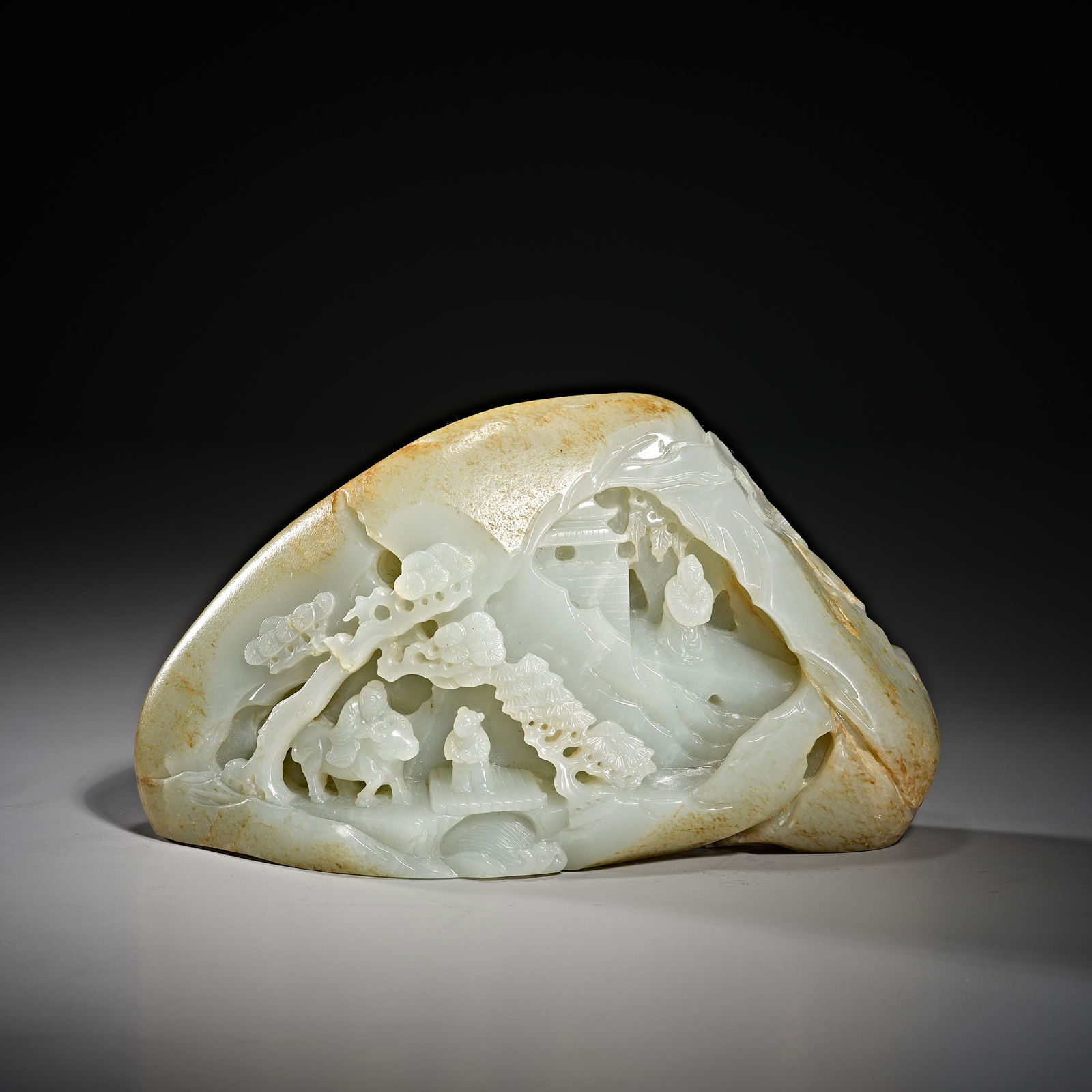 Chinese Hetian jade ware of qing Dynasty (1 of 6)