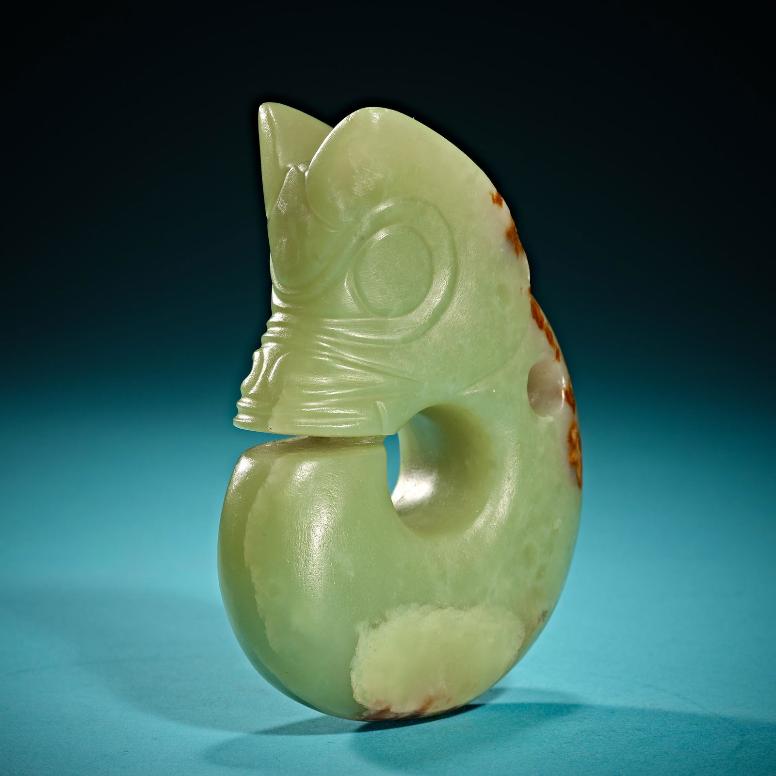 Jade dragon of Chinese Red Mountain culture (1 of 6)