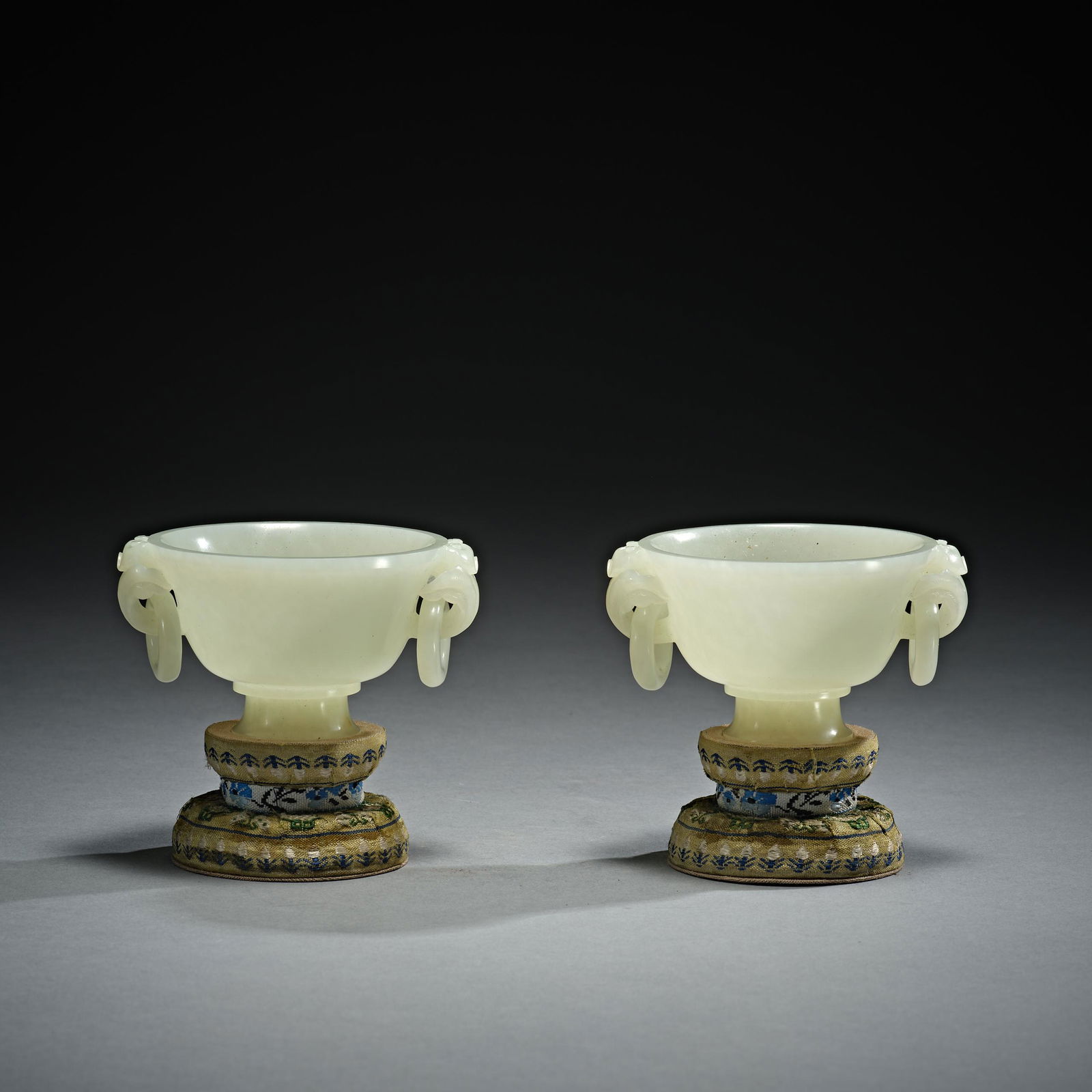 Hetian jade cup, Qing Dynasty, China (1 of 5)